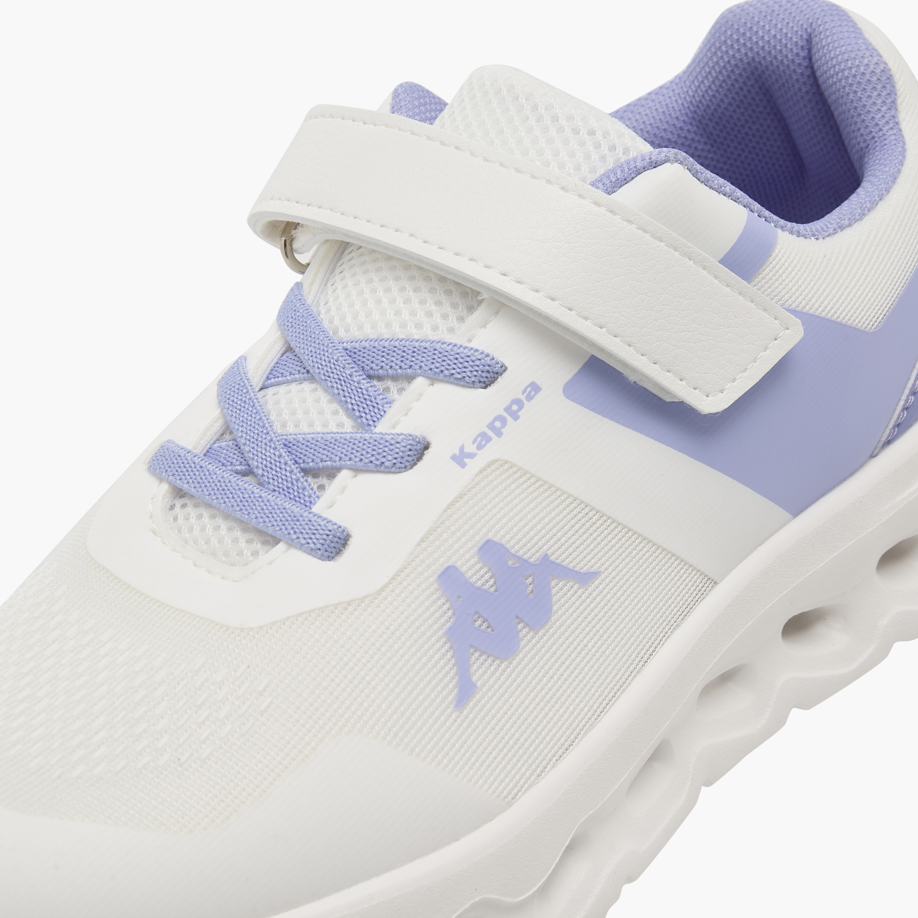 حذاء رياضي بشريط إغلاق لاصق وطبعات شعار للبنات من كابا-girls-shoes-sports-image-4