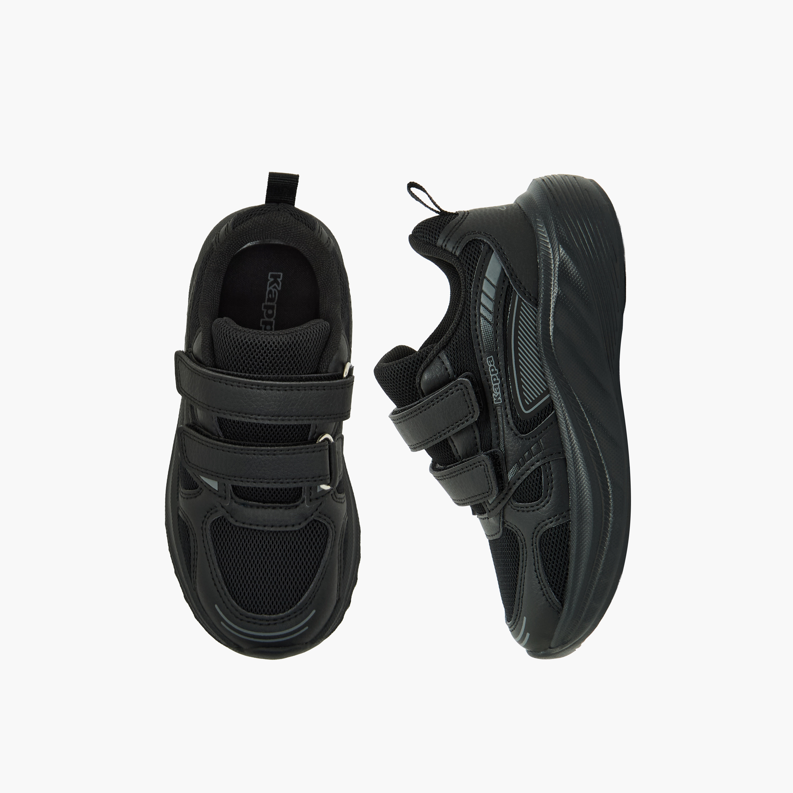 Kappa Boys Hook & Loop Sports Shoes-boys-shoes-sports-image-1