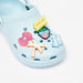 Aqua Embellished Slip-On Clogs-Girl%27s Flip Flops & Beach Slippers-thumbnailMobile-4