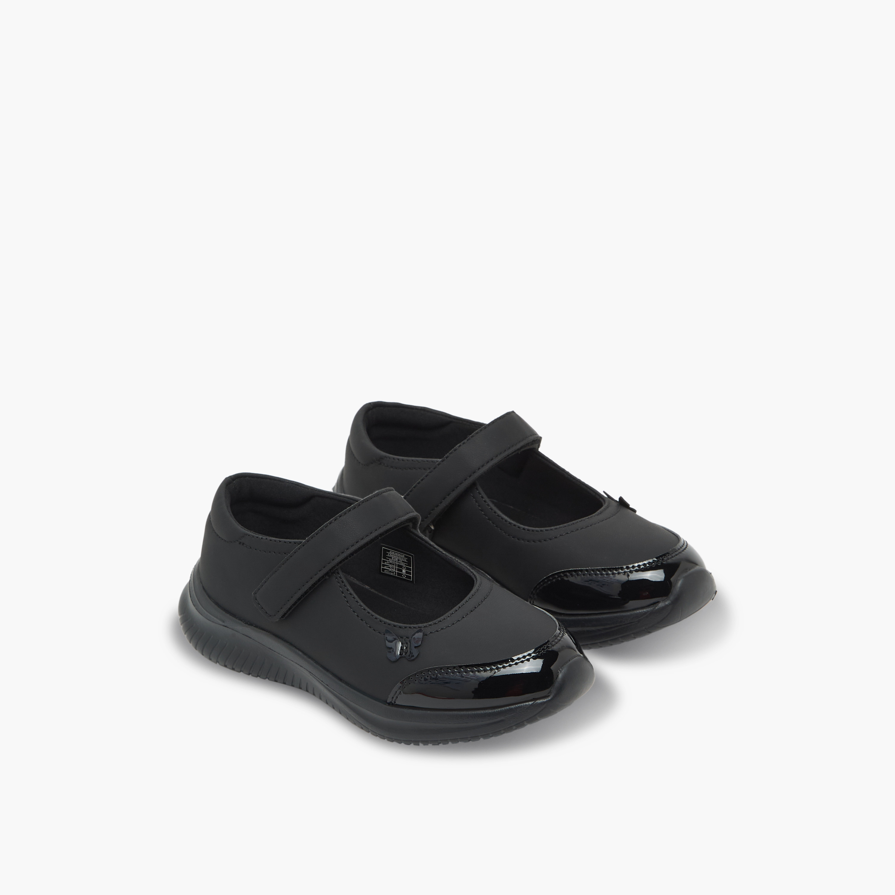 Dash Girls Hook & Loop School Shoes-girls-shoes-maryjanes-image-1