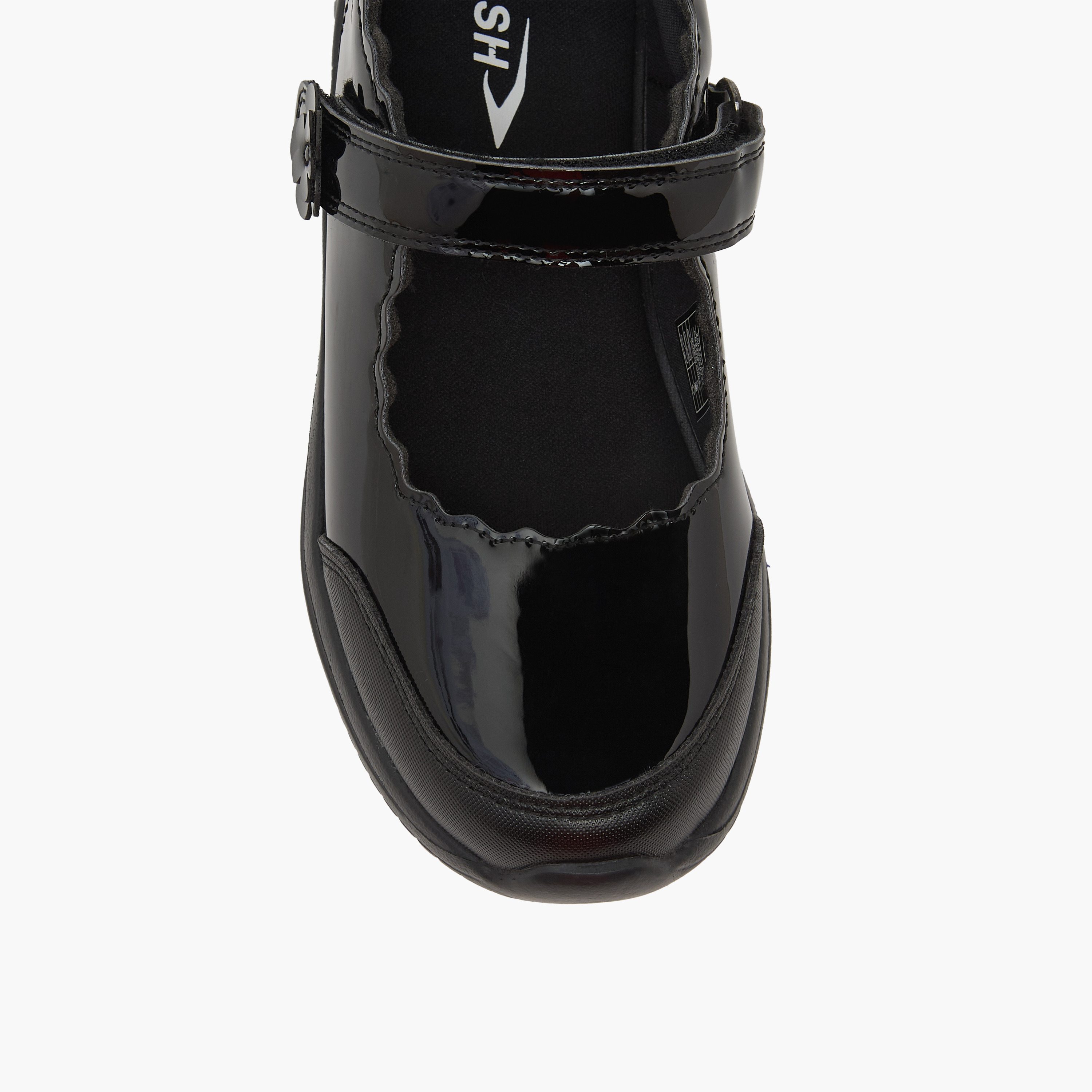 Dash Girls Hook & Loop Mary Jane School Shoes-girls-shoes-maryjanes-image-7