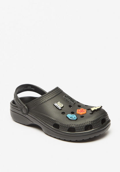 Aqua Embellished Clogs-Boy%27s Flip Flops & Beach Slippers-image-0