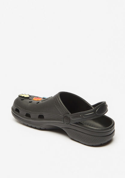 Aqua Embellished Clogs-Boy%27s Flip Flops & Beach Slippers-image-1