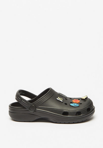 Aqua Embellished Clogs-Boy%27s Flip Flops & Beach Slippers-image-2