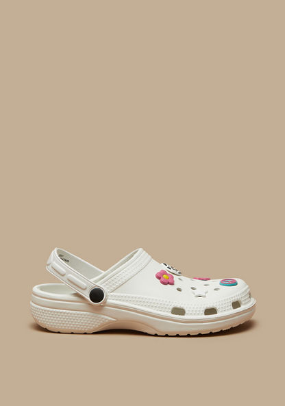 Aqua Embellished Clogs-Girl%27s Flip Flops & Beach Slippers-image-2