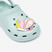Aqua Applique Detail Clogs-Boy%27s Flip Flops & Beach Slippers-thumbnail-4