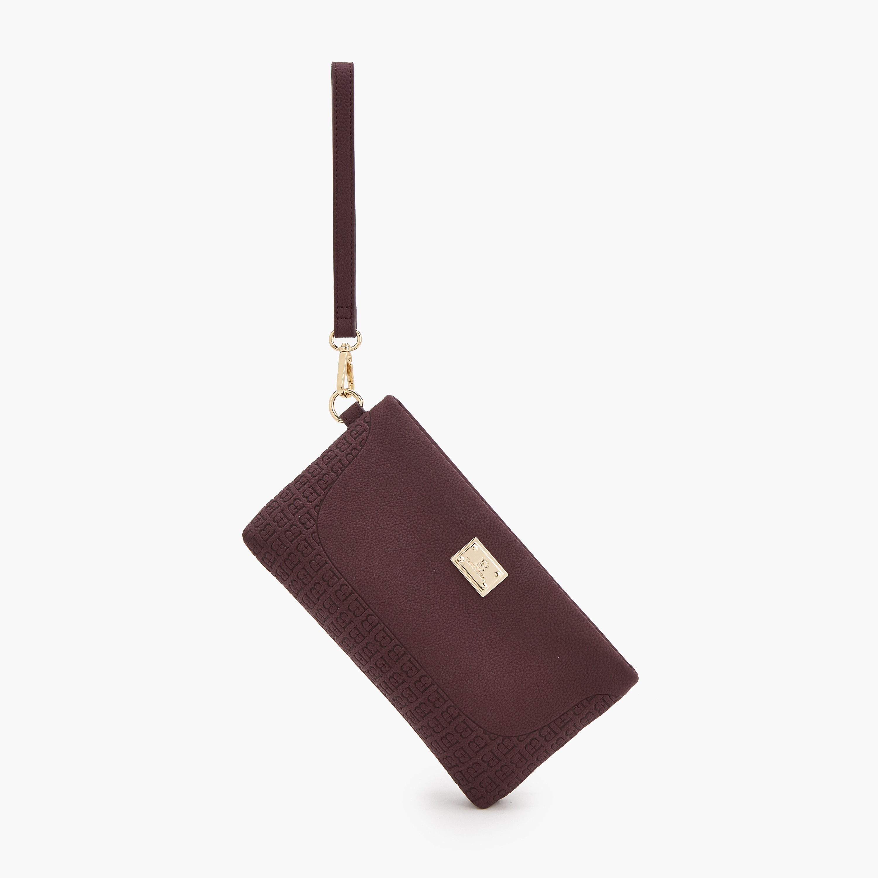 Flora Bella Embossed Clutch with Detachable Handle-women-bagsandwallets-handbags-image-1