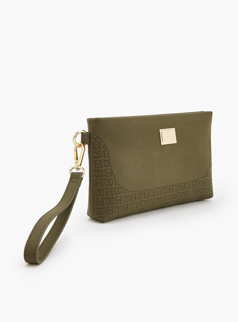 شنطة كلاتش منقوشة بمقبض قابل للفصل من فلورا بيلا-women-bagsandwallets-handbags-image-4