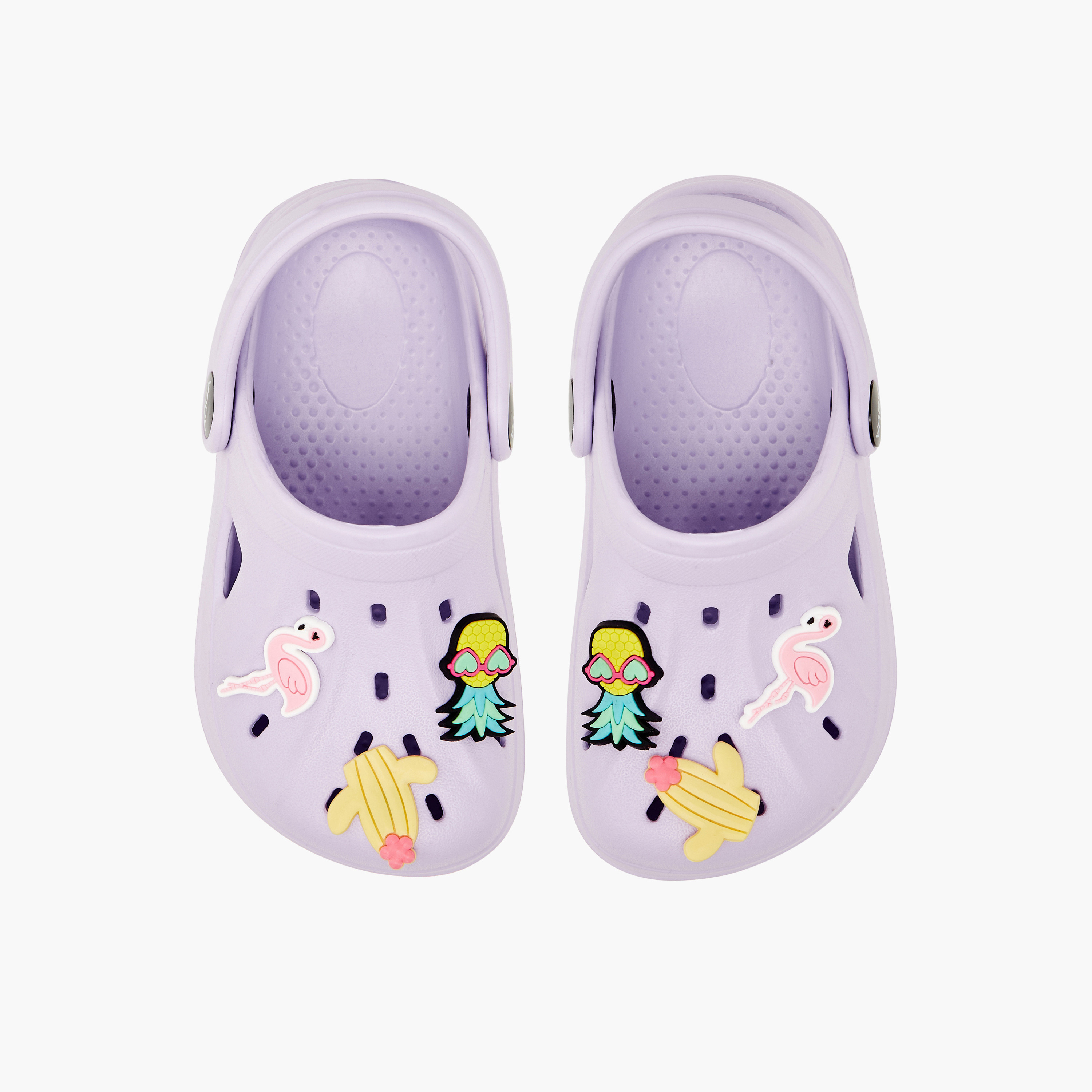 شبشب كلوج بحزام خلفي وزخارف للبنات من أكوا-girls-shoes-flipflopsandslides-image-1