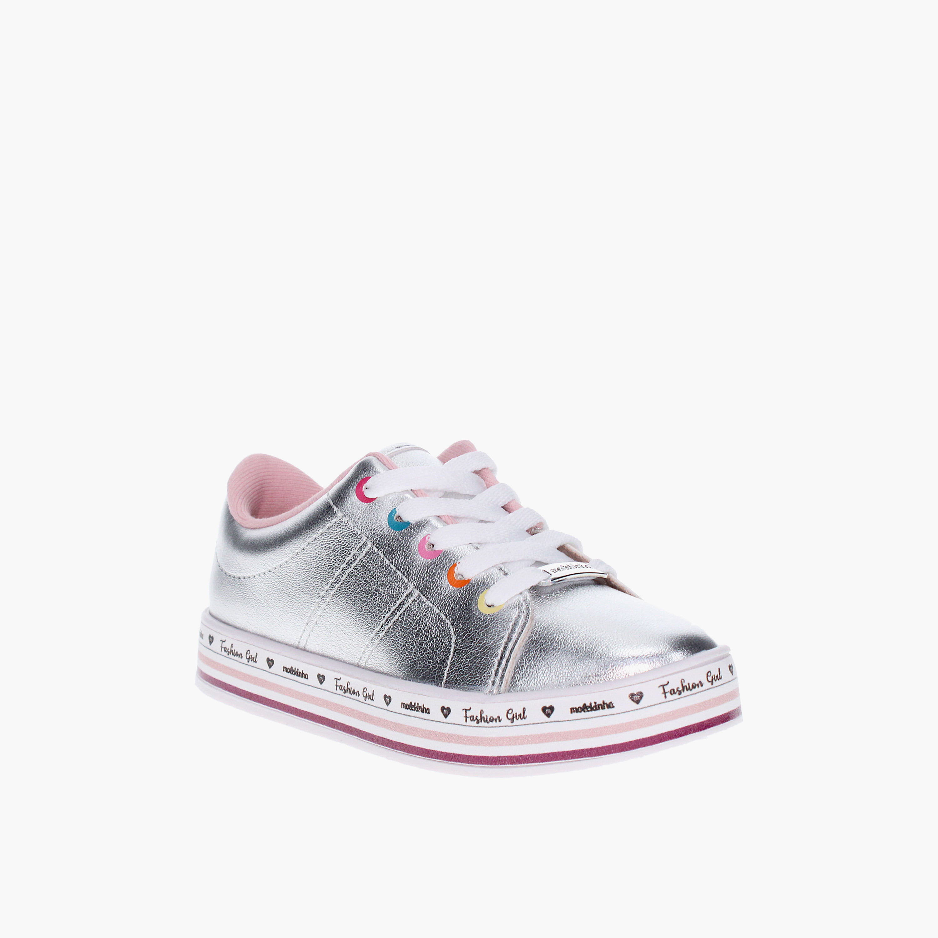 موليكيناه- حذاء ياضي لأطفال  برباط | 2520-1920-14710-41-girls-shoes-sneakers-image-1