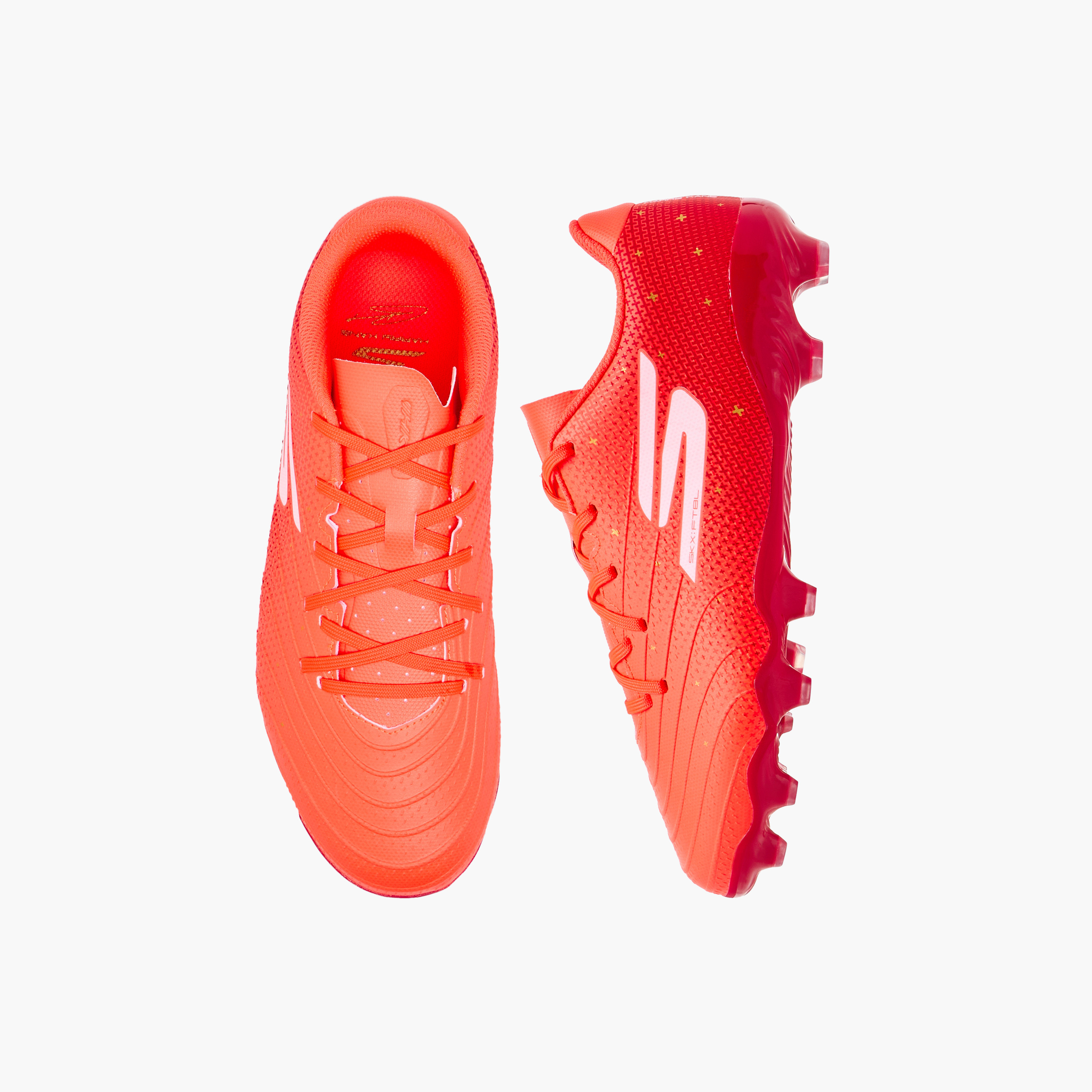 Skechers Boys Harry Kane Lace-Up Cushioned Sole Football Firm Ground Shoes-sports-gear-football-shoes-firmground-image-1