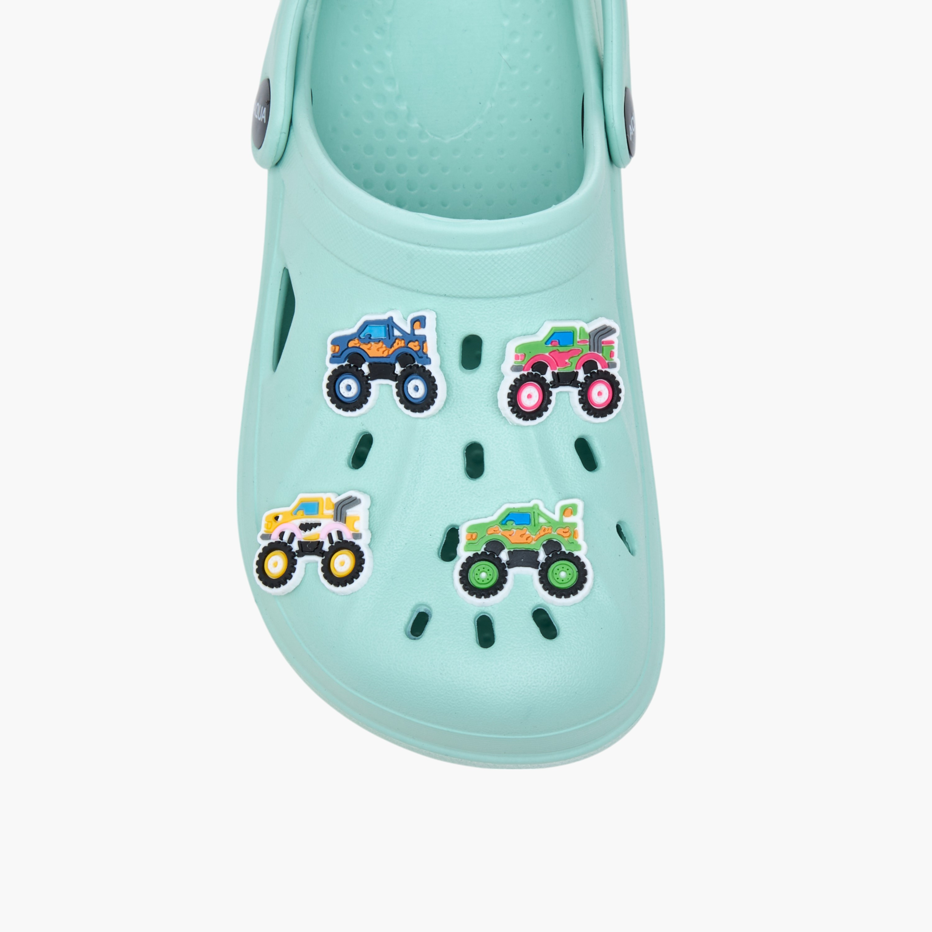 Aqua Monster Truck Accent Clogs with Backstrap-boys-shoes-sandals-image-4