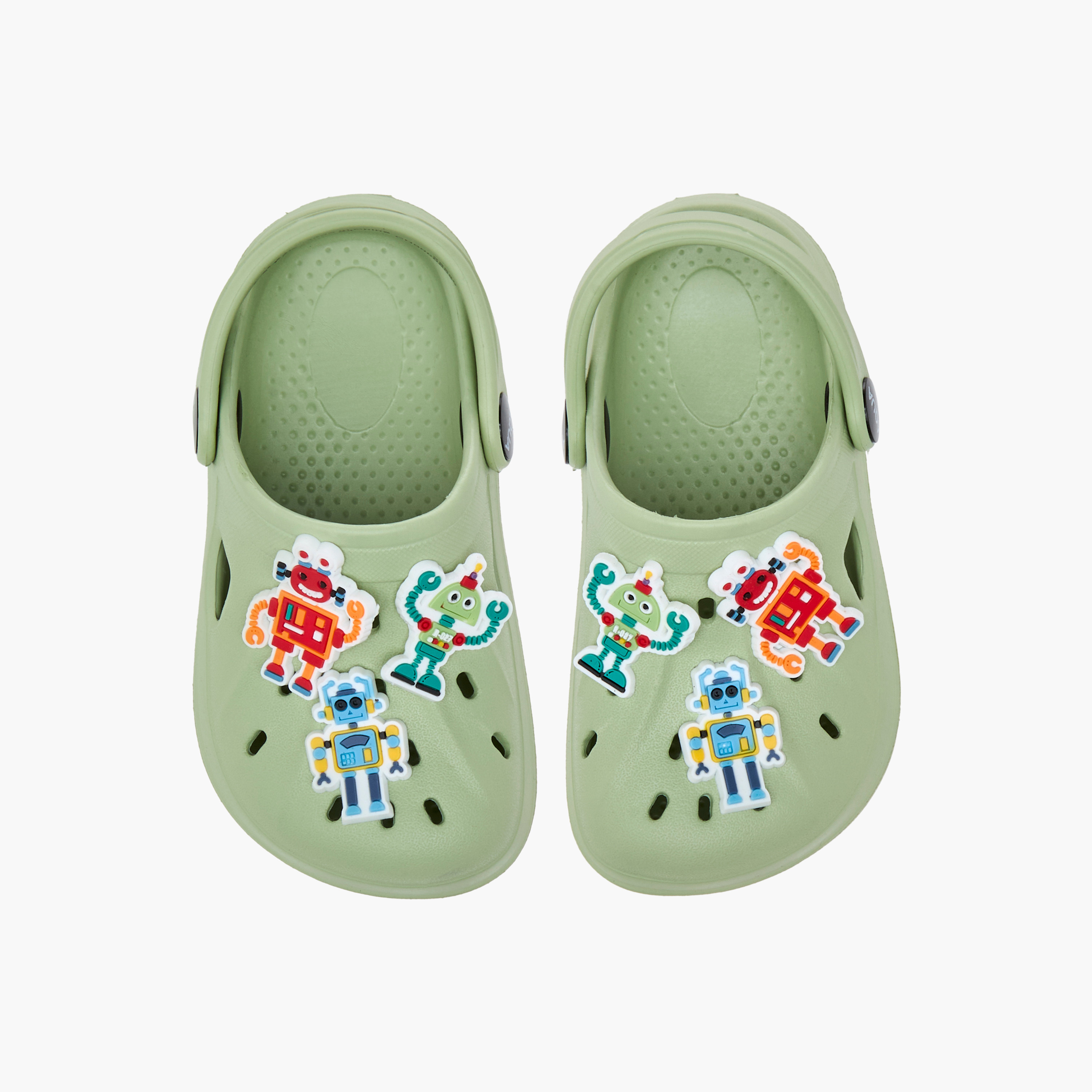 صندل بكعب سميك وتزيينات روبوت وحزام خلفي من أكوا-boys-shoes-sandals-image-1