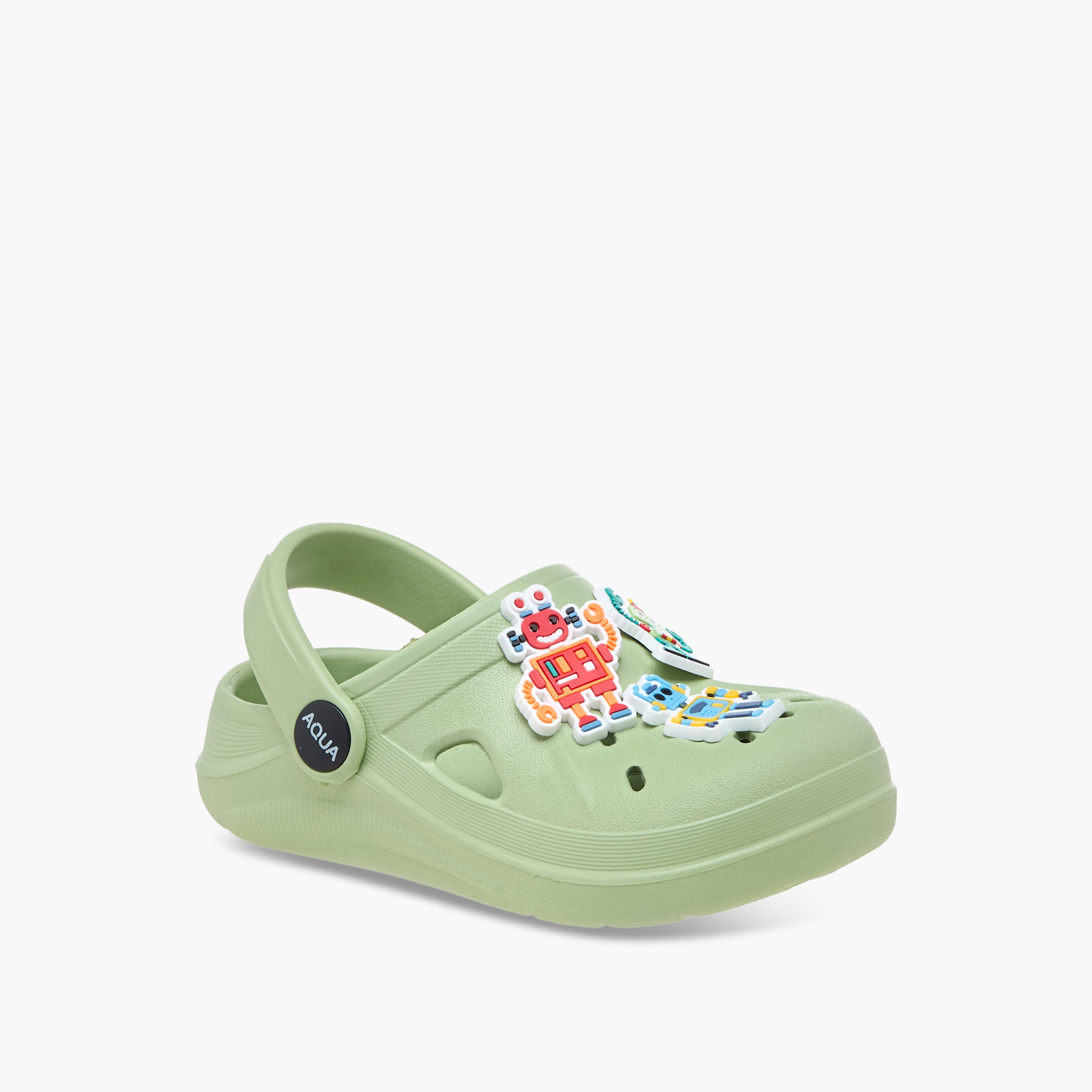 صندل بكعب سميك وتزيينات روبوت وحزام خلفي من أكوا-boys-shoes-sandals-image-2