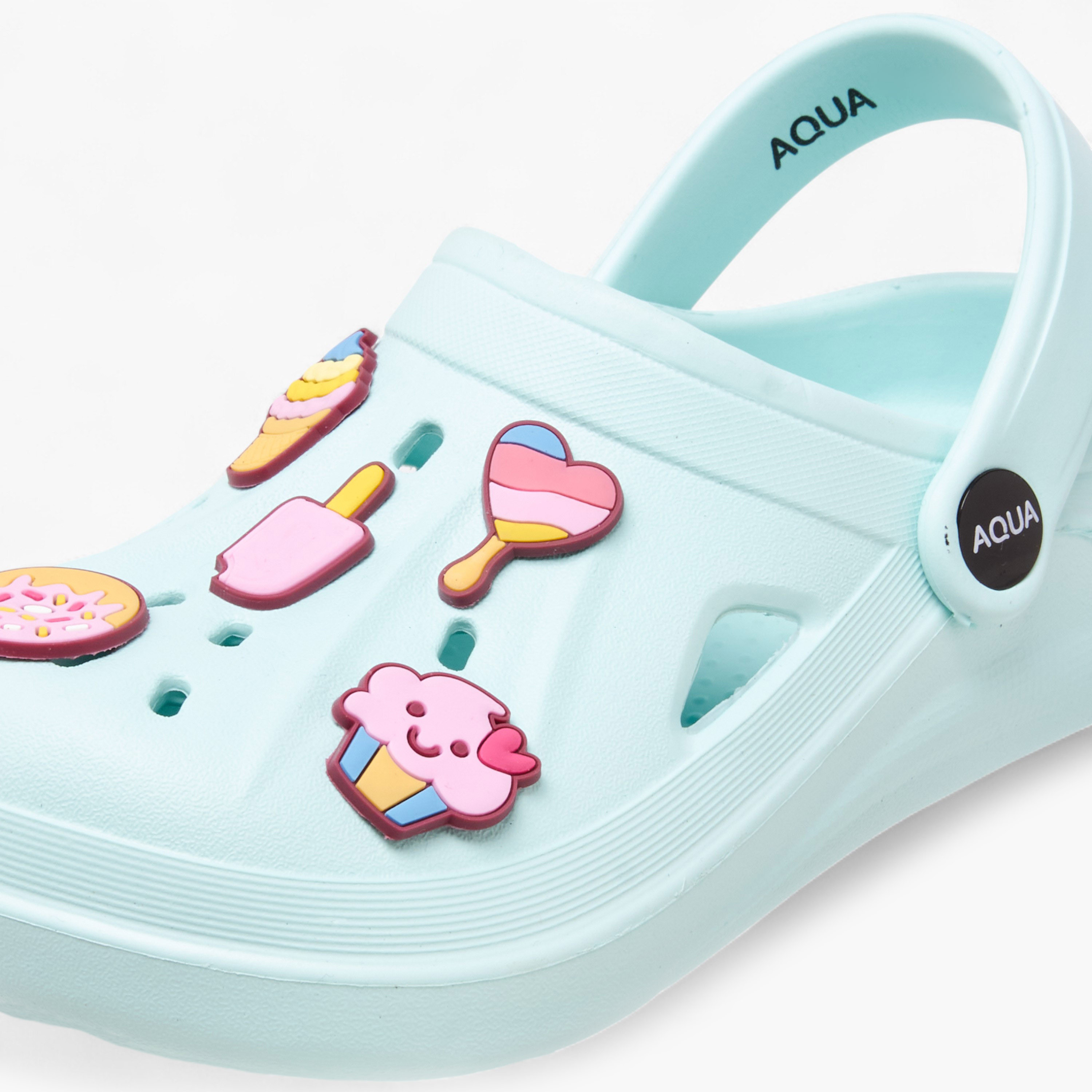 Aqua Girls Jibbitz Accent Clogs-girls-shoes-sandals-image-4