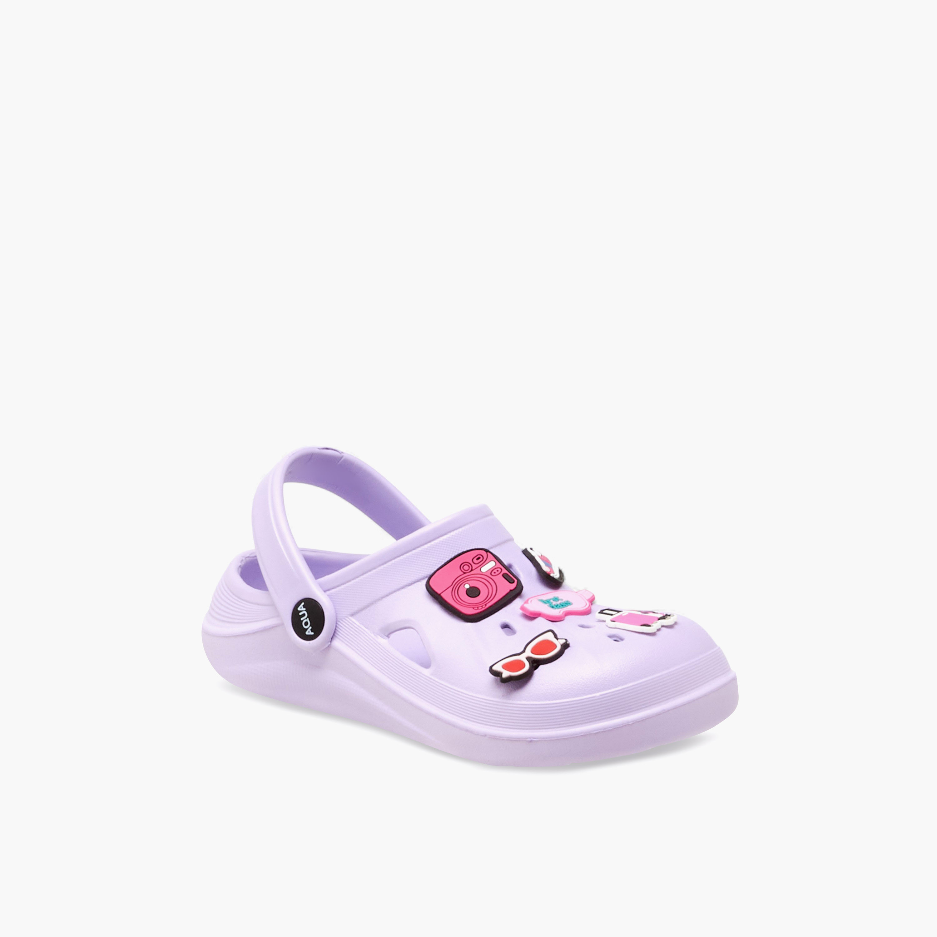 Aqua Girls Jibbitz Accent Clogs-girls-shoes-sandals-image-2