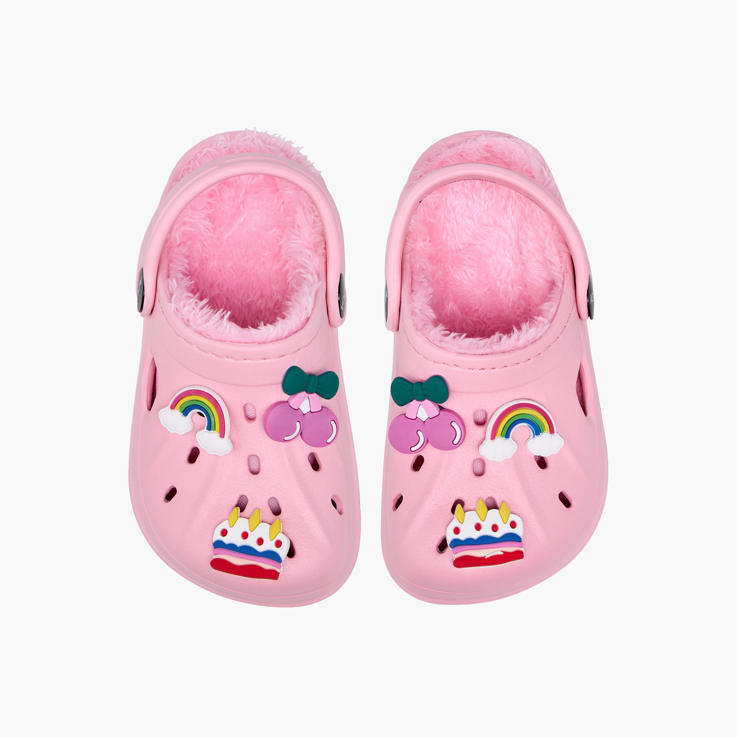 Aqua Jibbitz Accent Clogs with Backstrap-girls-shoes-sandals-image-1