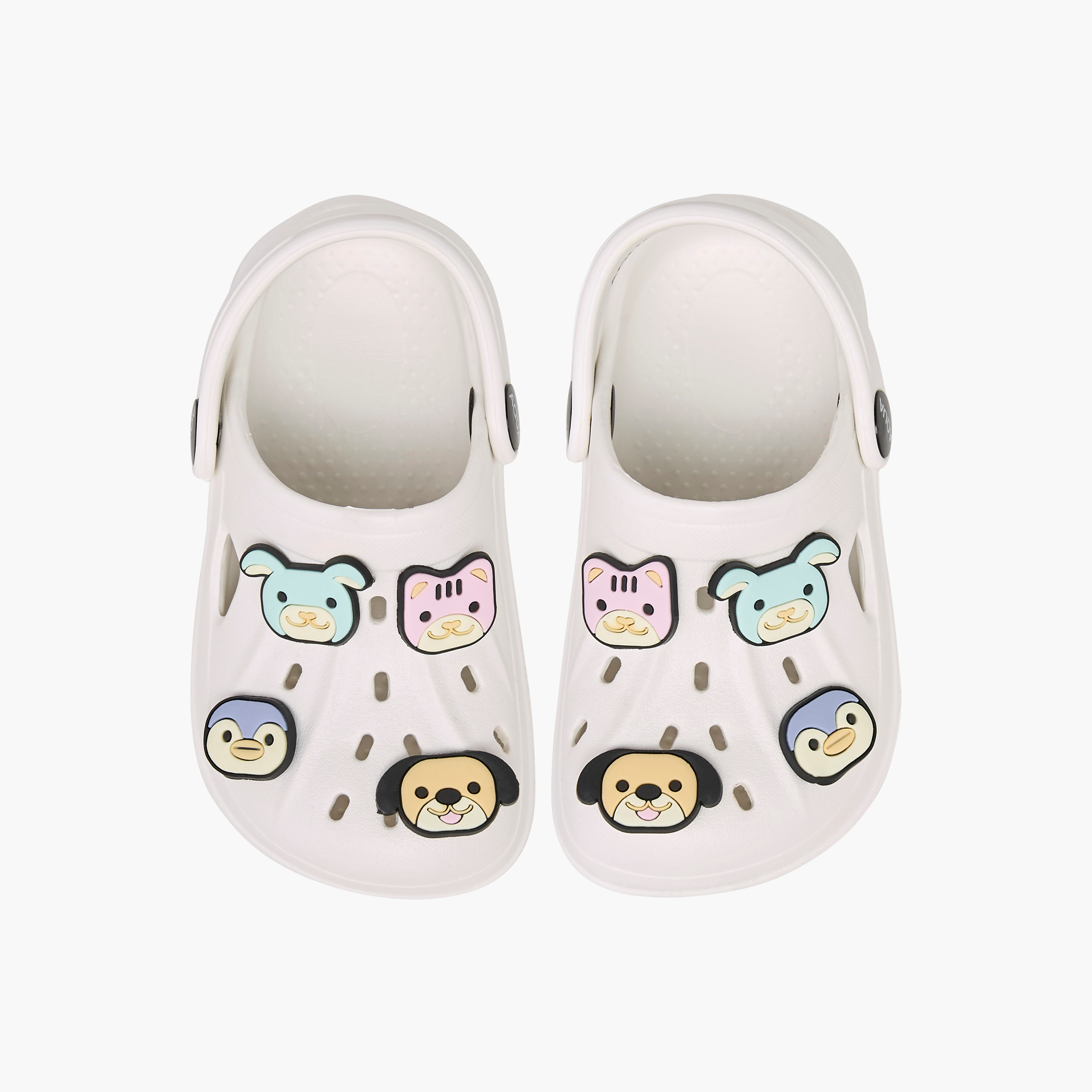 صندل كلوج بحزام خلفي وزخارف حيوانات من أكوا-girls-shoes-sandals-image-1