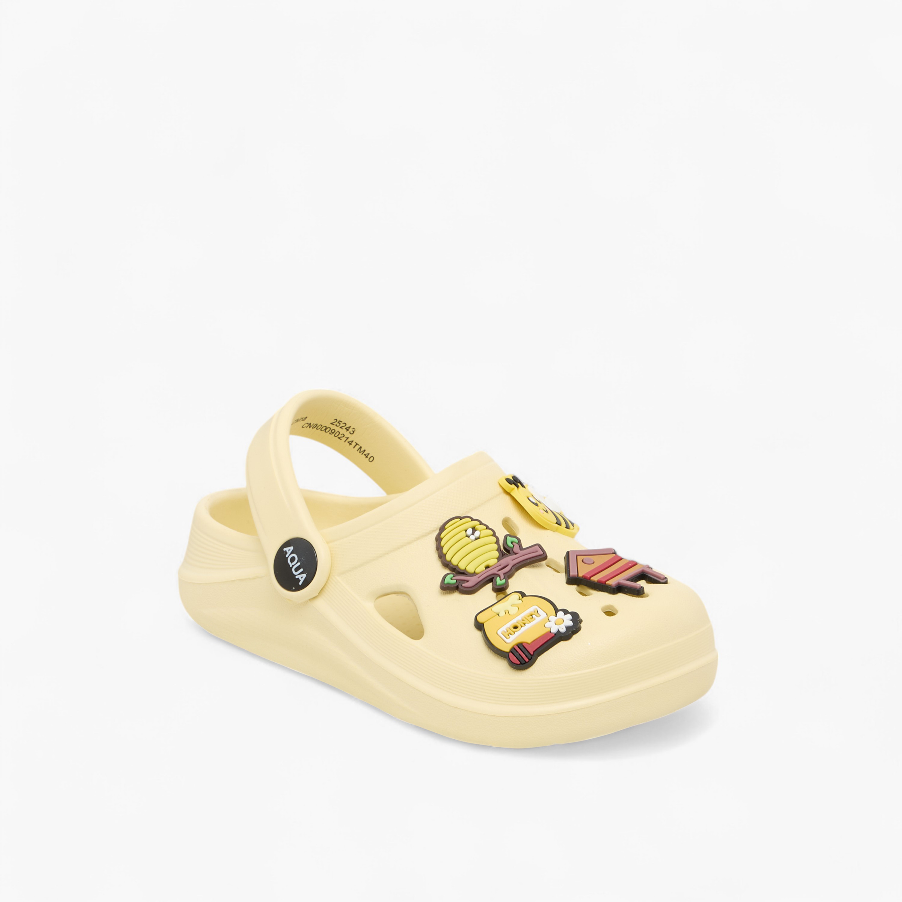 Aqua Jibbitz Accent Clogs with Backstrap-girls-shoes-sandals-image-2
