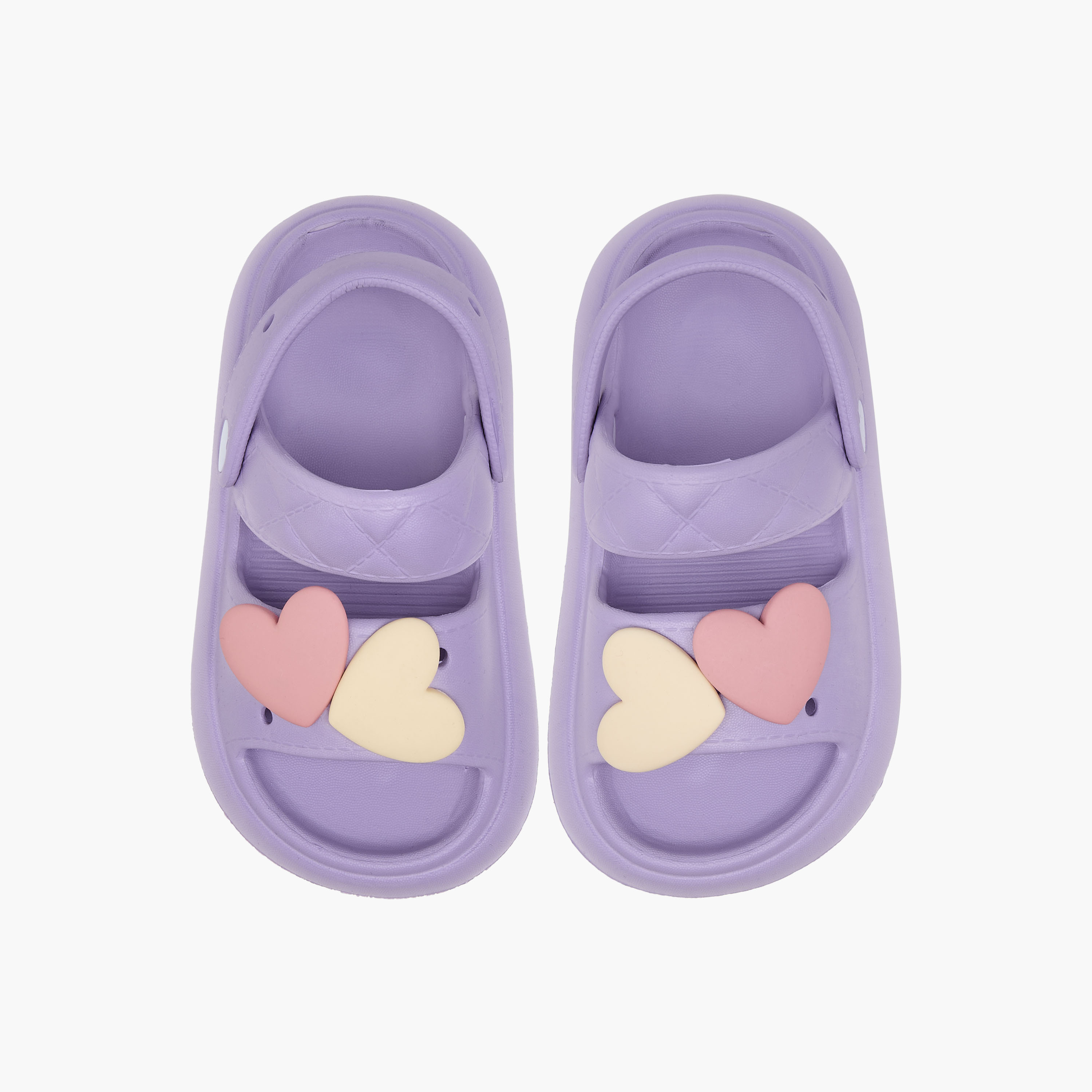 شبشب قلب بزينة جيبيتز قلب مع حزام خلفي من أكوا-girls-shoes-sandals-image-1