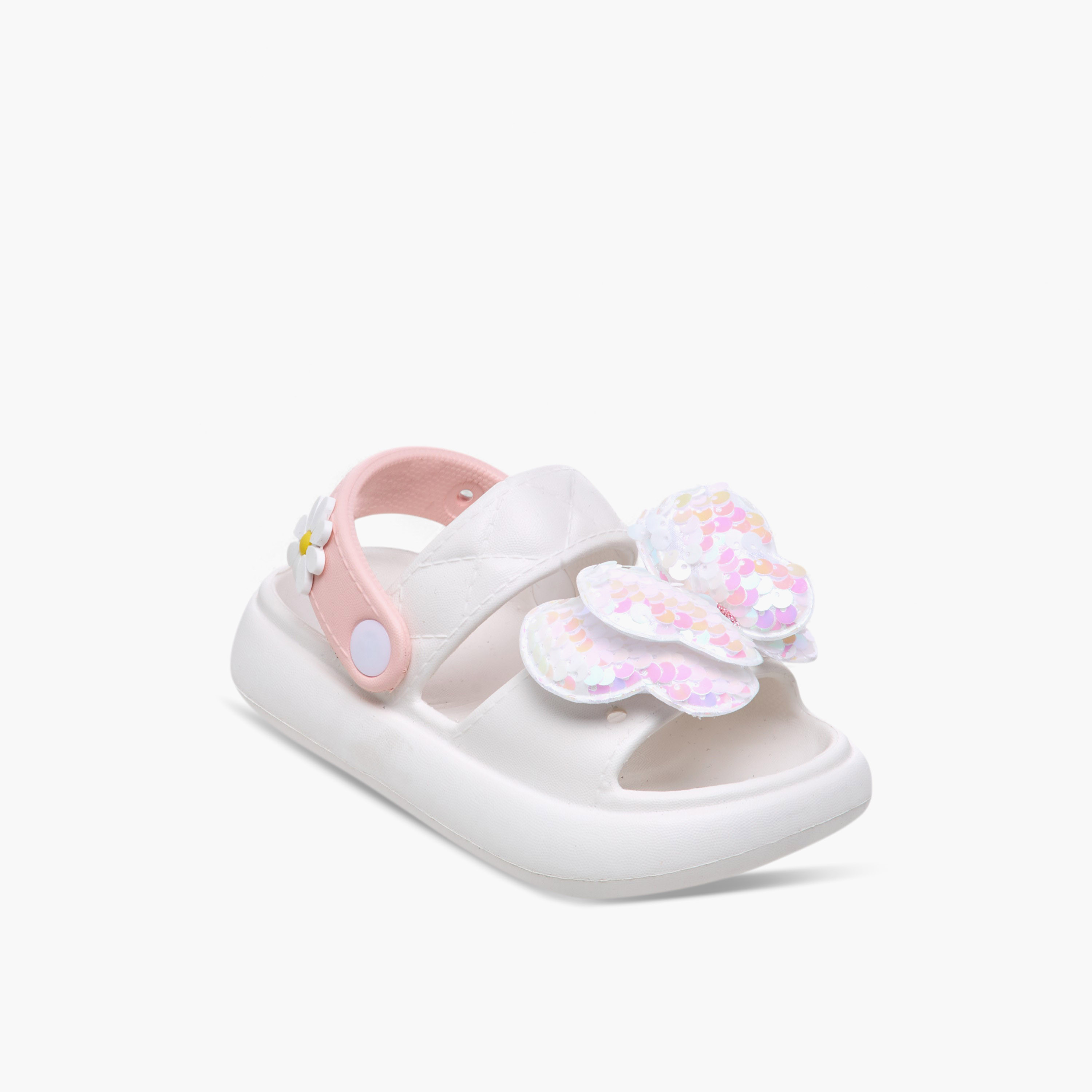 شبشب خفيف بحزام خلفي وزخارف فراشة من أكوا-girls-shoes-flipflopsandslides-image-2