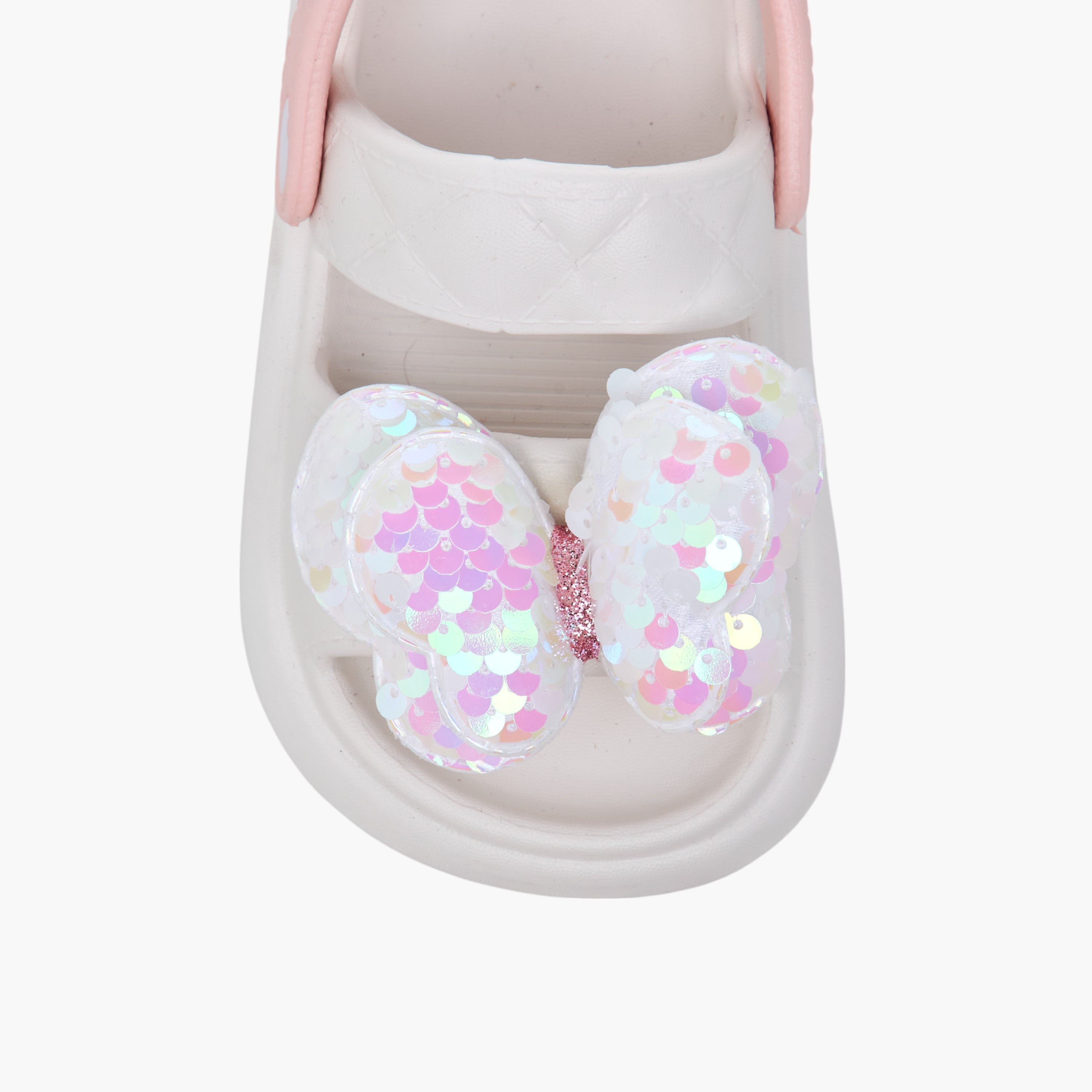 شبشب خفيف بحزام خلفي وزخارف فراشة من أكوا-girls-shoes-flipflopsandslides-image-4