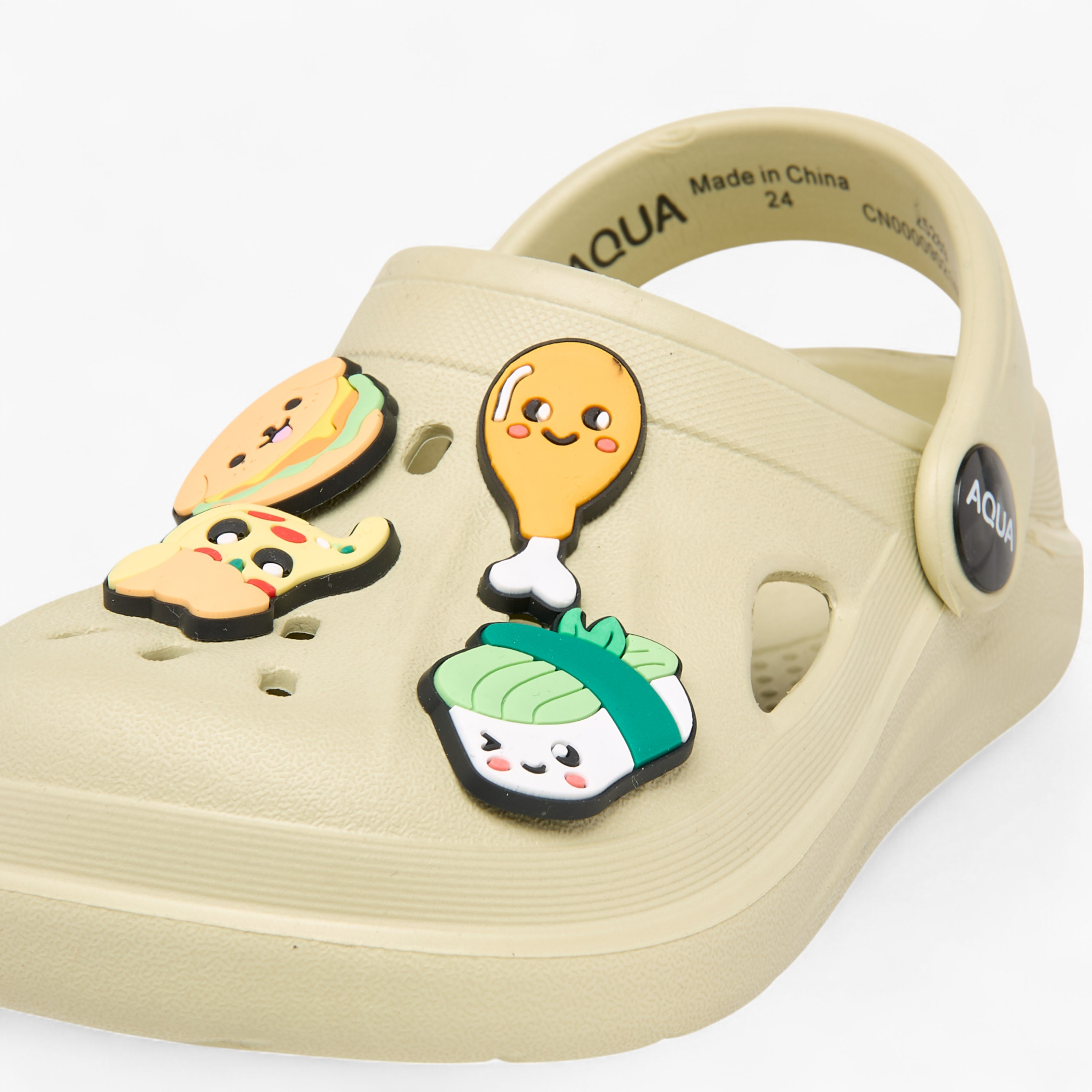 Aqua Food Jibbitz Clogs with Backstrap-boys-shoes-sandals-image-5