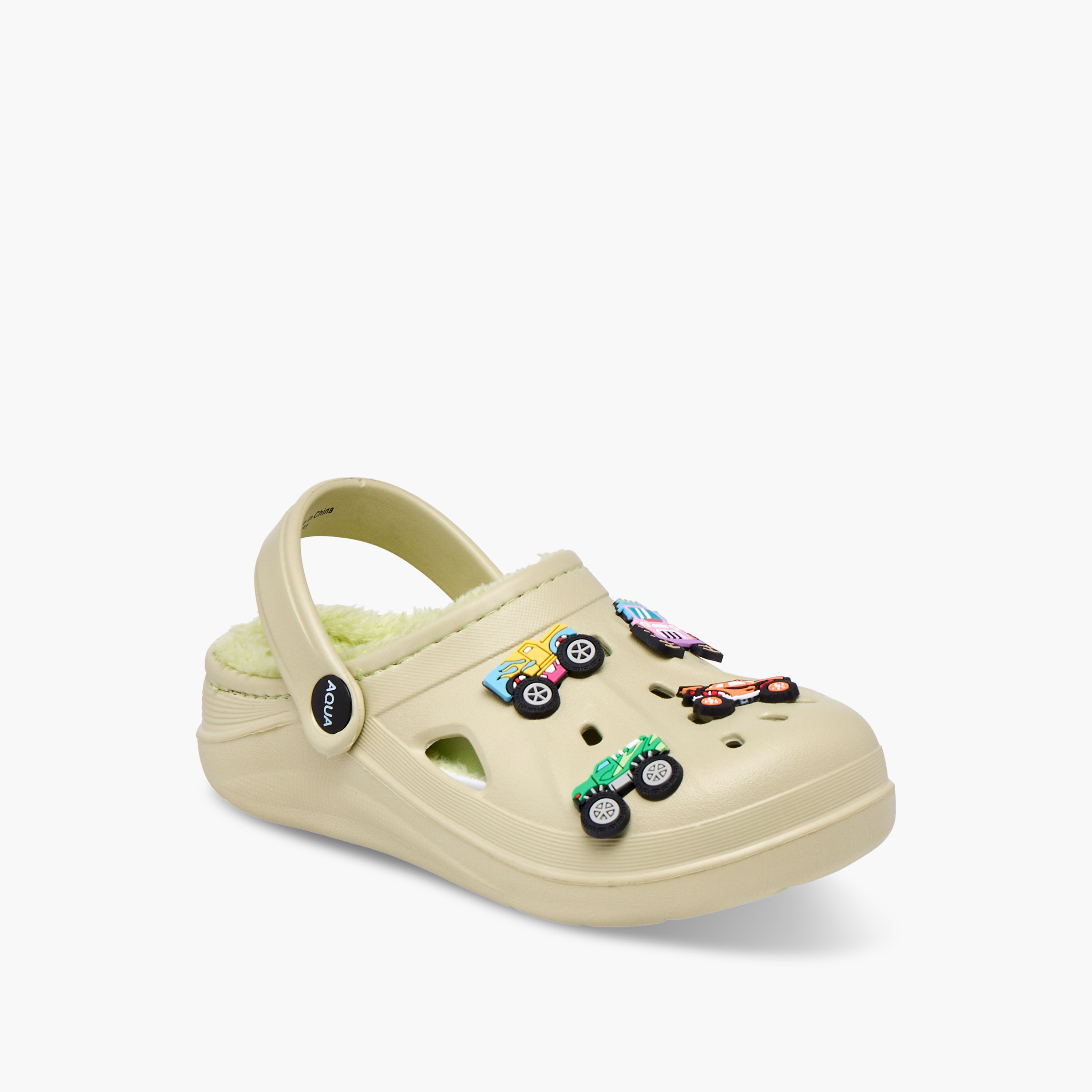 Aqua Jibbitz Accent Clogs with Backstrap-boys-shoes-sandals-image-2
