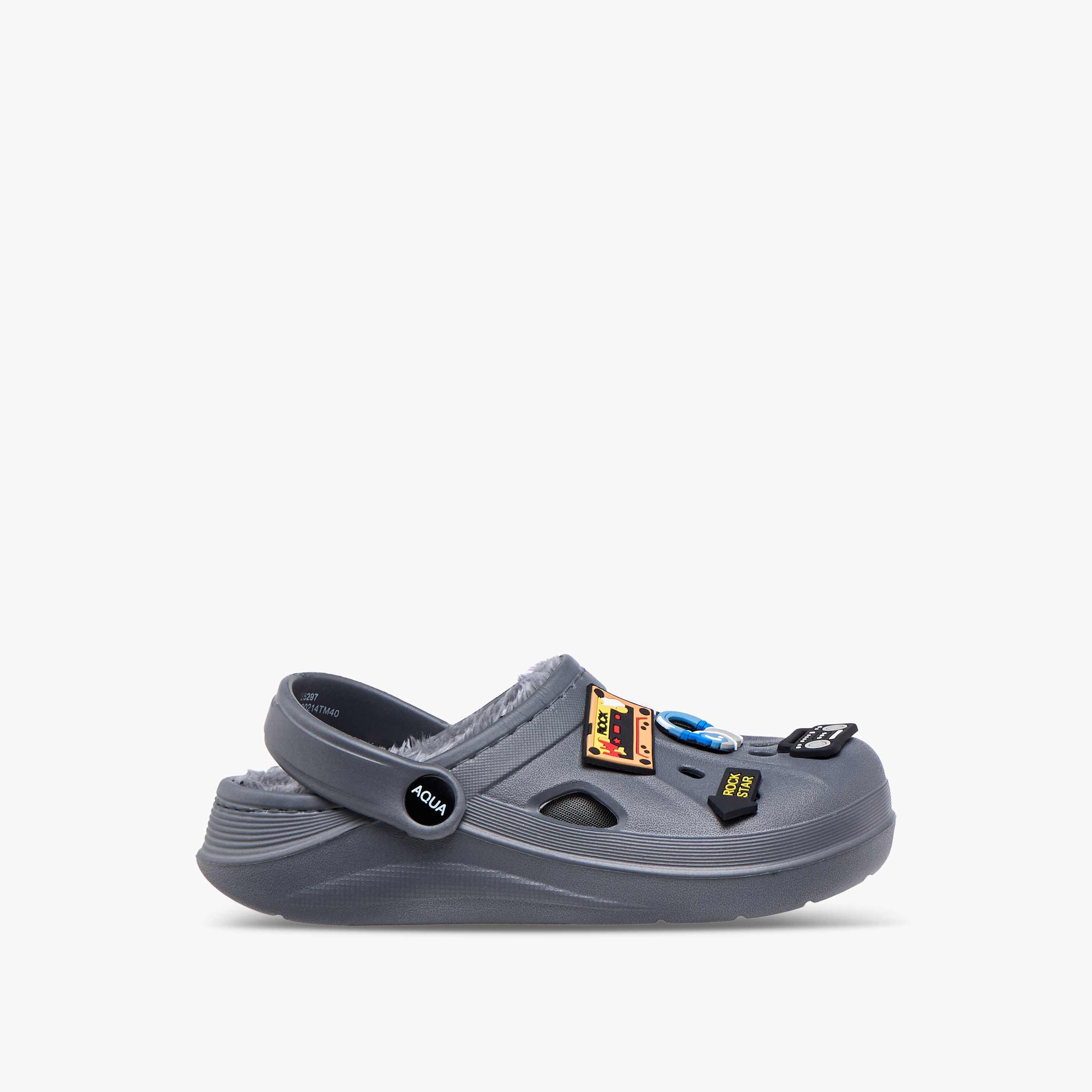 Aqua Jibbitz Accent Clogs with Backstrap-boys-shoes-sandals-image-3
