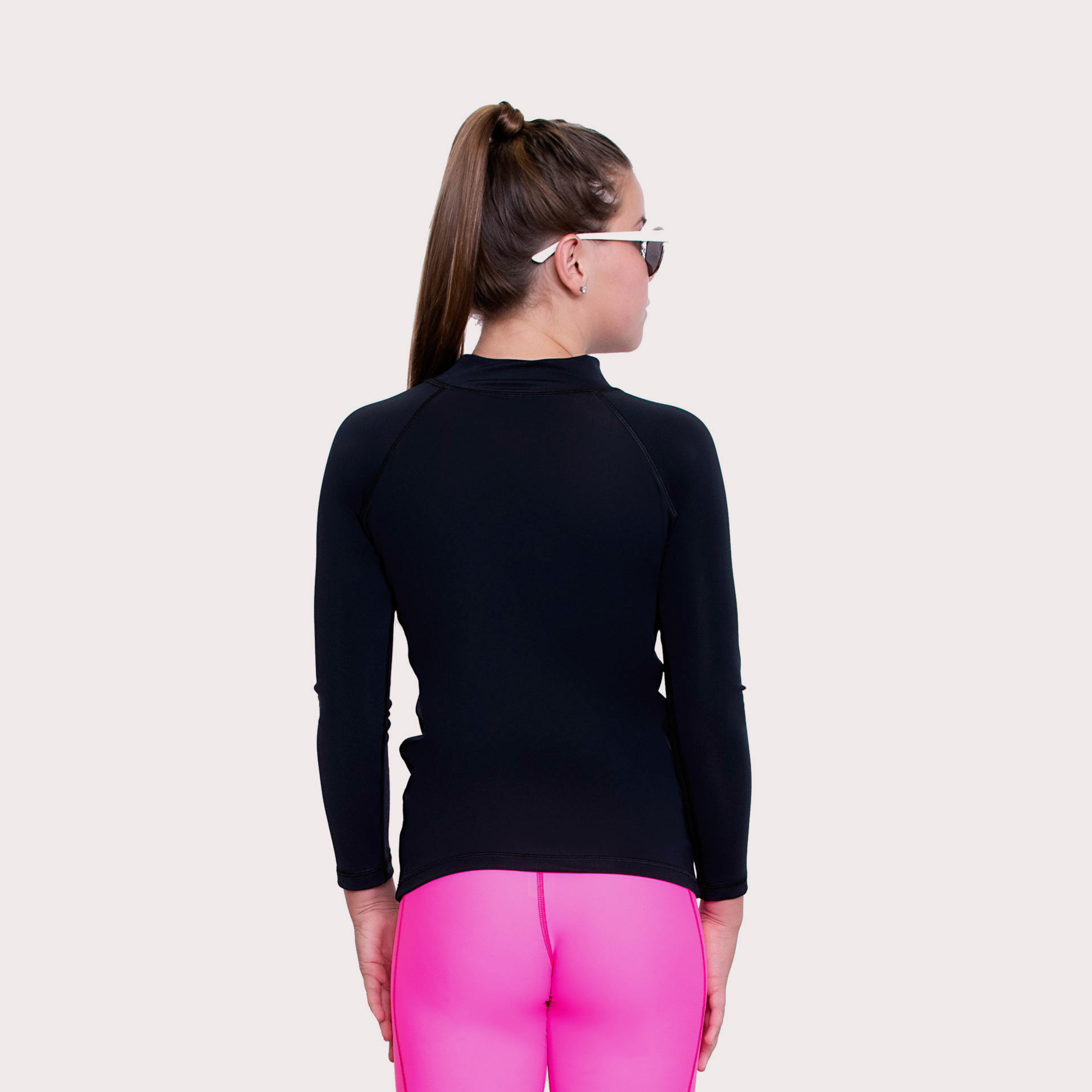 COEGA Boys Rashguard Long Sleeve, Black-girls-clothing-sportswear-swimwear-image-2