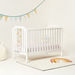 Juniors Celeste Wooden Crib - White (Up to 5 years)-Baby Cribs-thumbnail-0