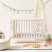 Juniors Celeste Wooden Crib - White (Up to 5 years)-Baby Cribs-thumbnail-1