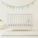 Juniors Celeste Wooden Crib - White (Up to 5 years)-Baby Cribs-thumbnail-2