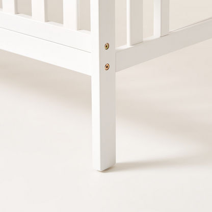 Juniors Celeste Wooden Crib - White (Up to 5 years)-Baby Cribs-image-7