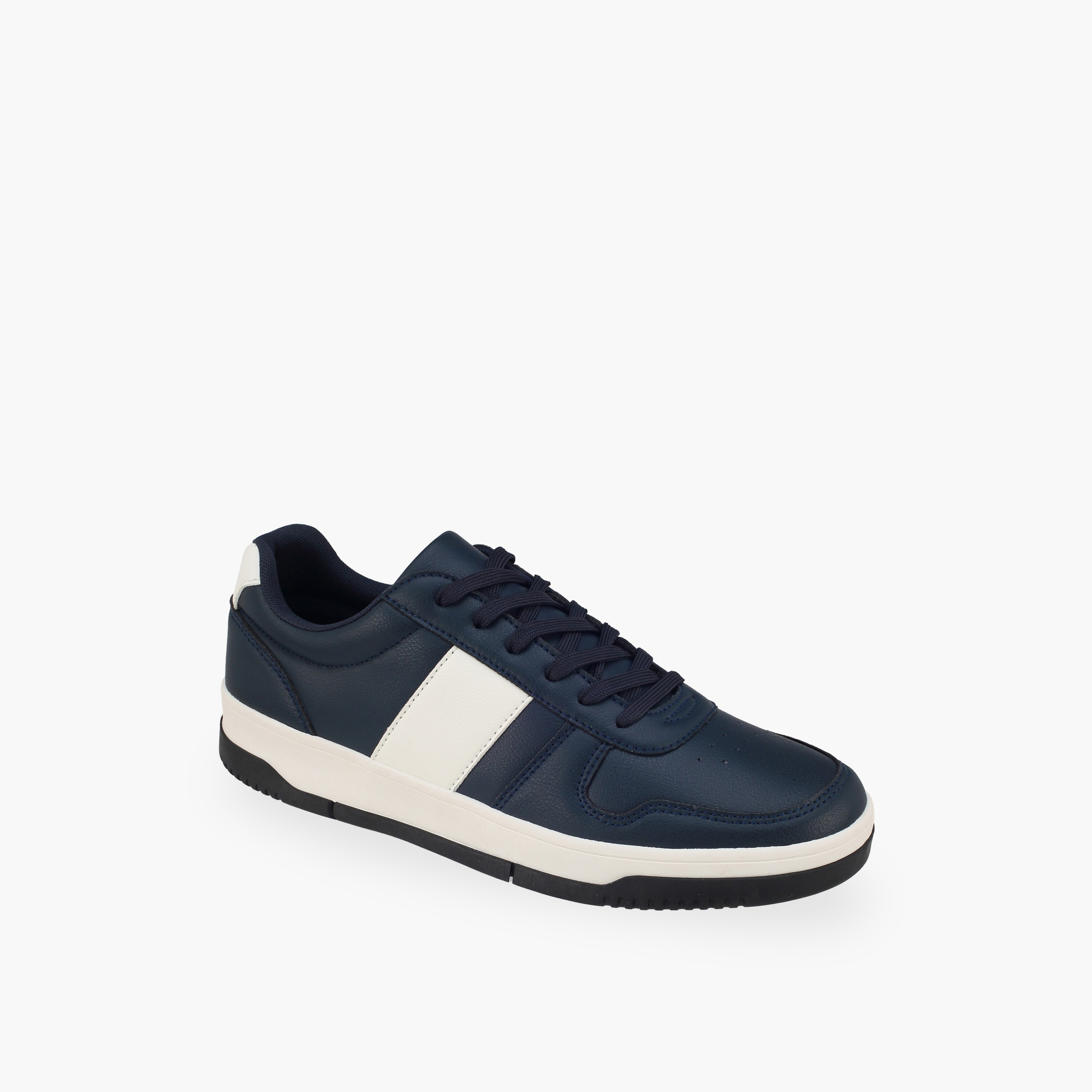 حذاء سنيكرز طول الكاحل برباط إغلاق للرجال من أل بي أل من شو إكسبريس-men-shoes-sneakers-image-7