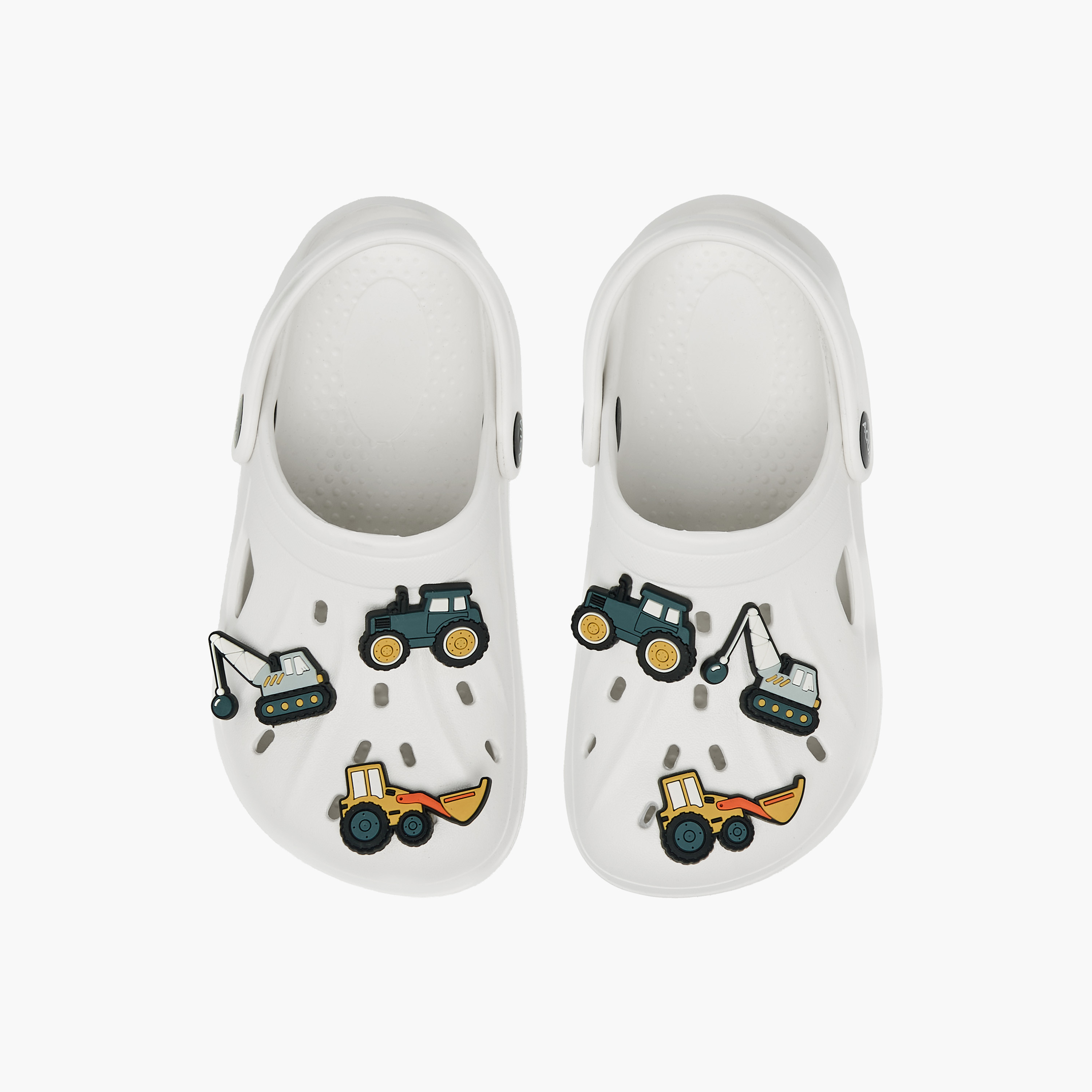 Aqua Boys Vehicle Jibbitz Charm Clogs-boys-shoes-sandals-image-1