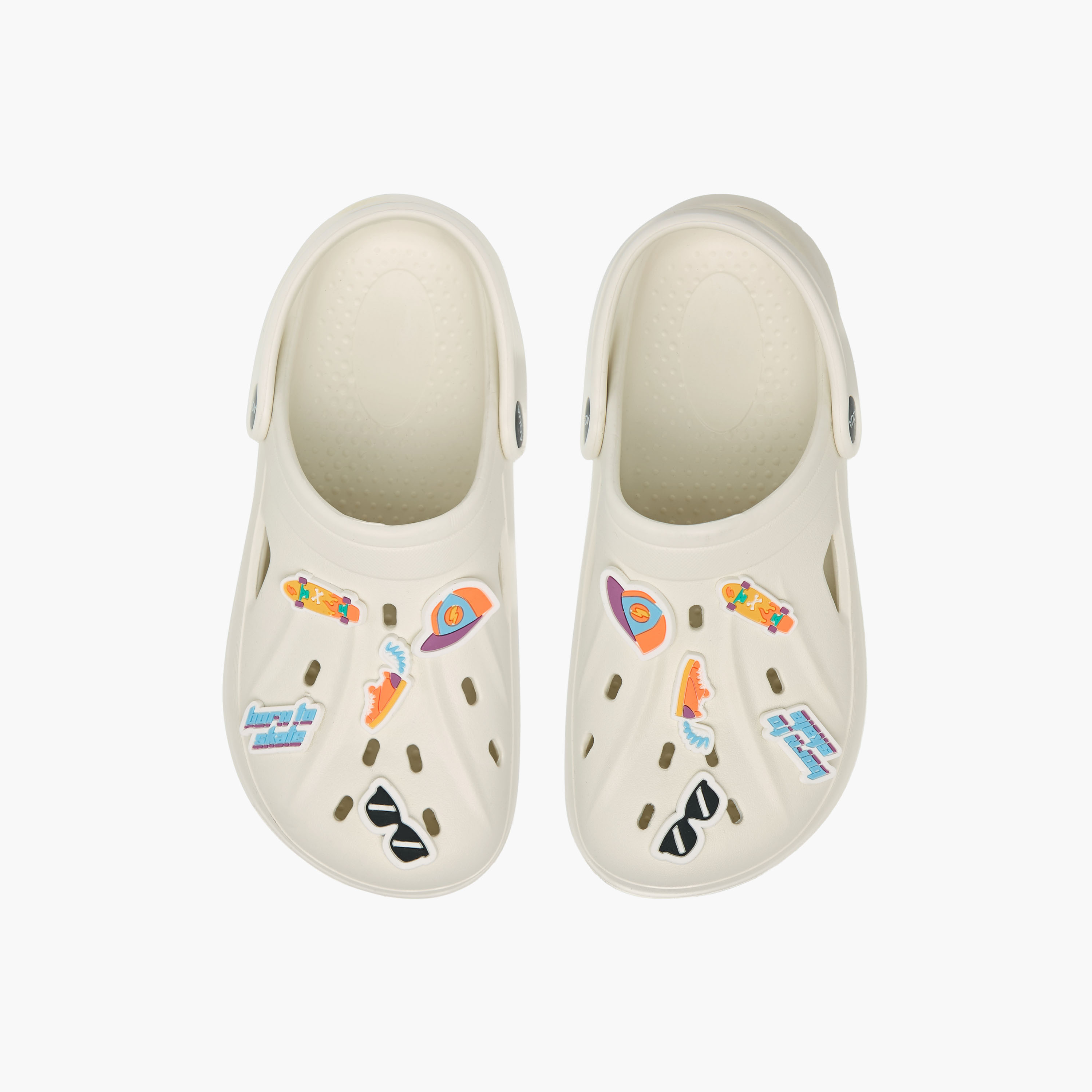 Aqua Boys Graphic Print Clogs-boys-shoes-sandals-image-1