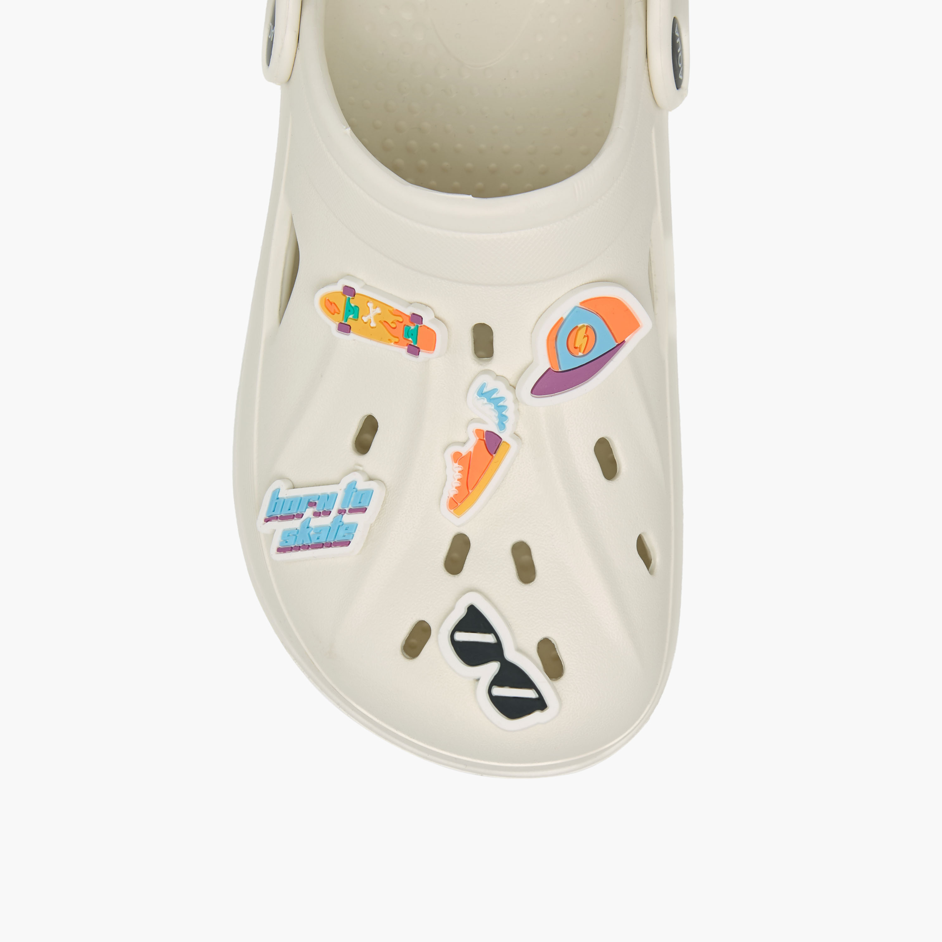 Aqua Boys Graphic Print Clogs-boys-shoes-sandals-image-4