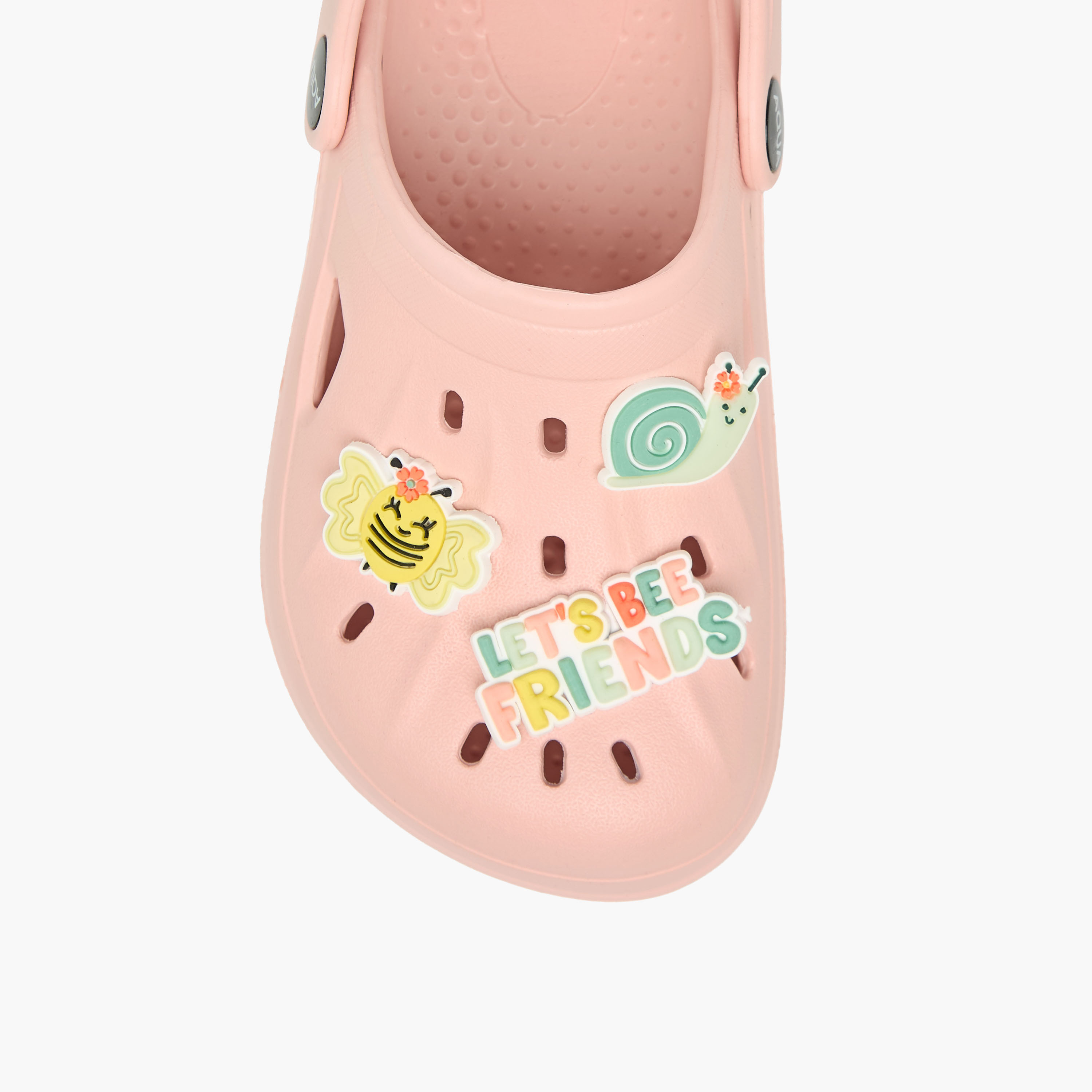 Aqua Girls Jibbitz Charm Clogs-girls-shoes-sandals-image-4