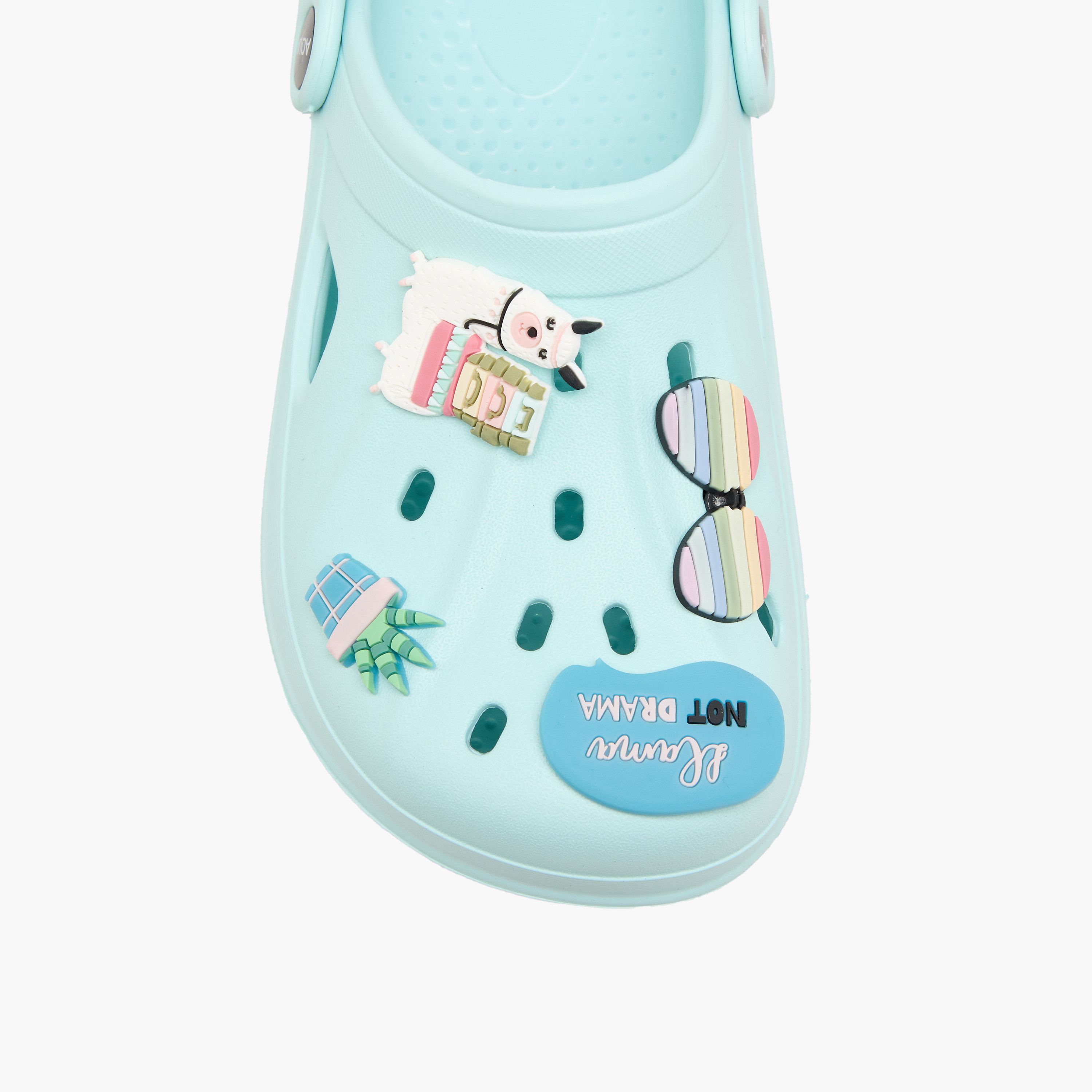 Aqua Girls Embellished Clogs-girls-shoes-sandals-image-4