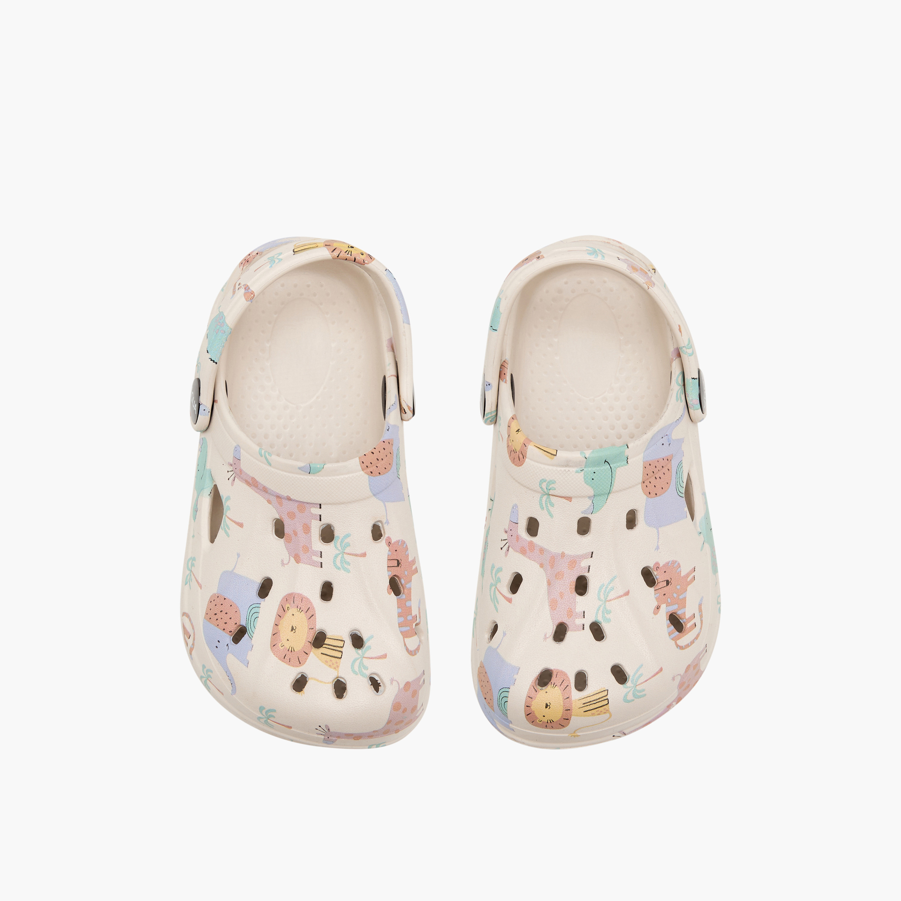 Aqua Boys Printed Clogs-boys-shoes-sandals-image-1
