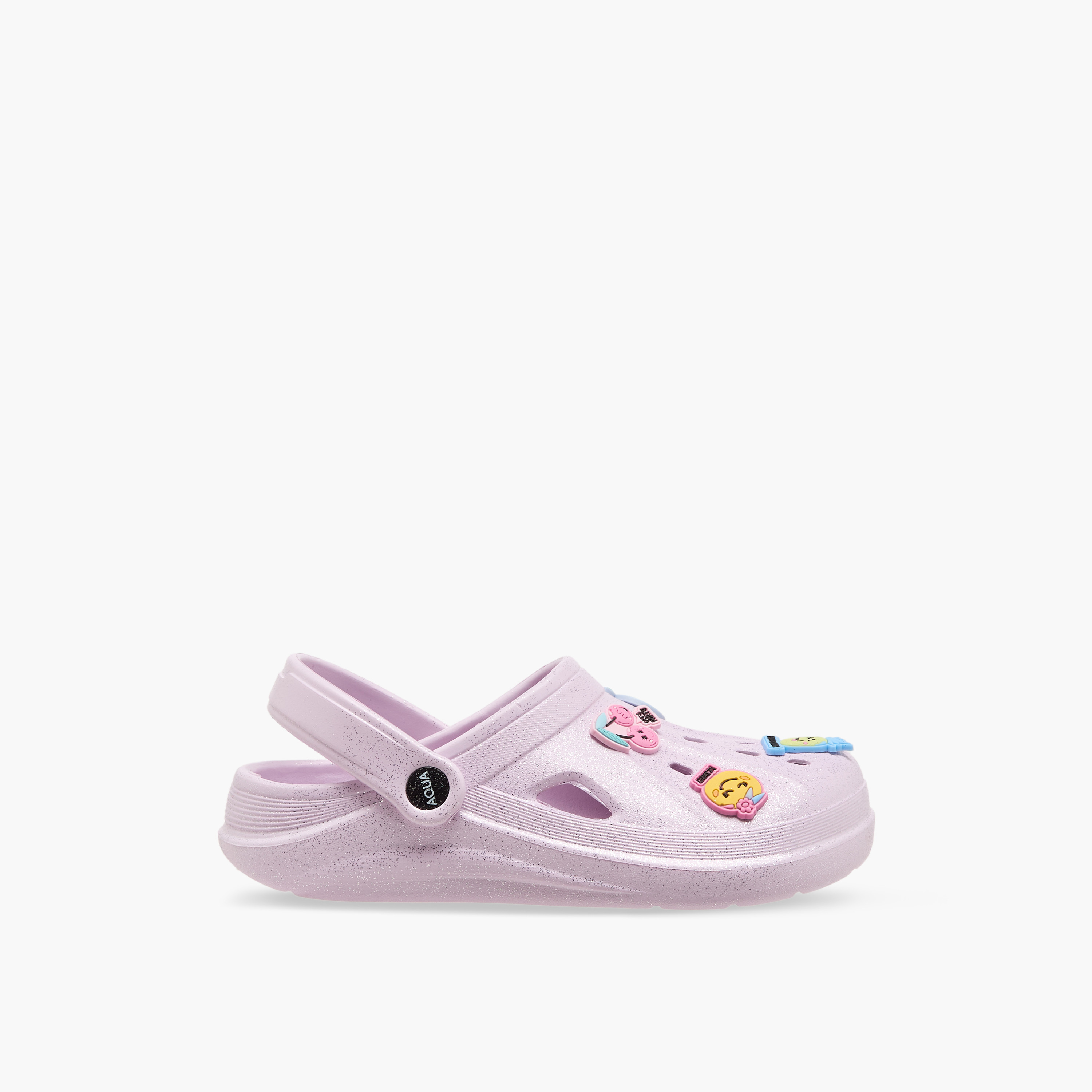 Aqua Girls Embellished Clogs-girls-shoes-sandals-image-3