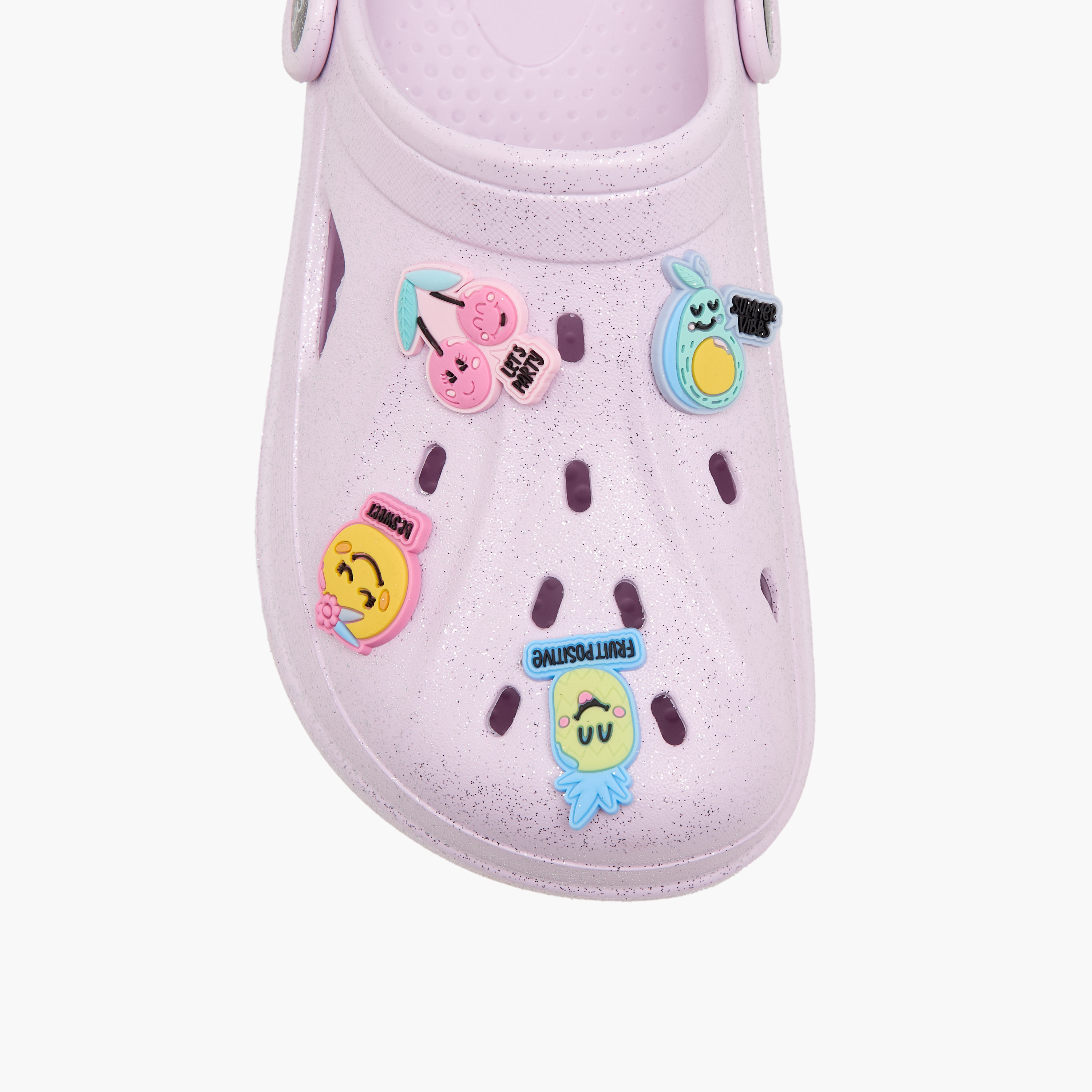 Aqua Girls Embellished Clogs-girls-shoes-sandals-image-4