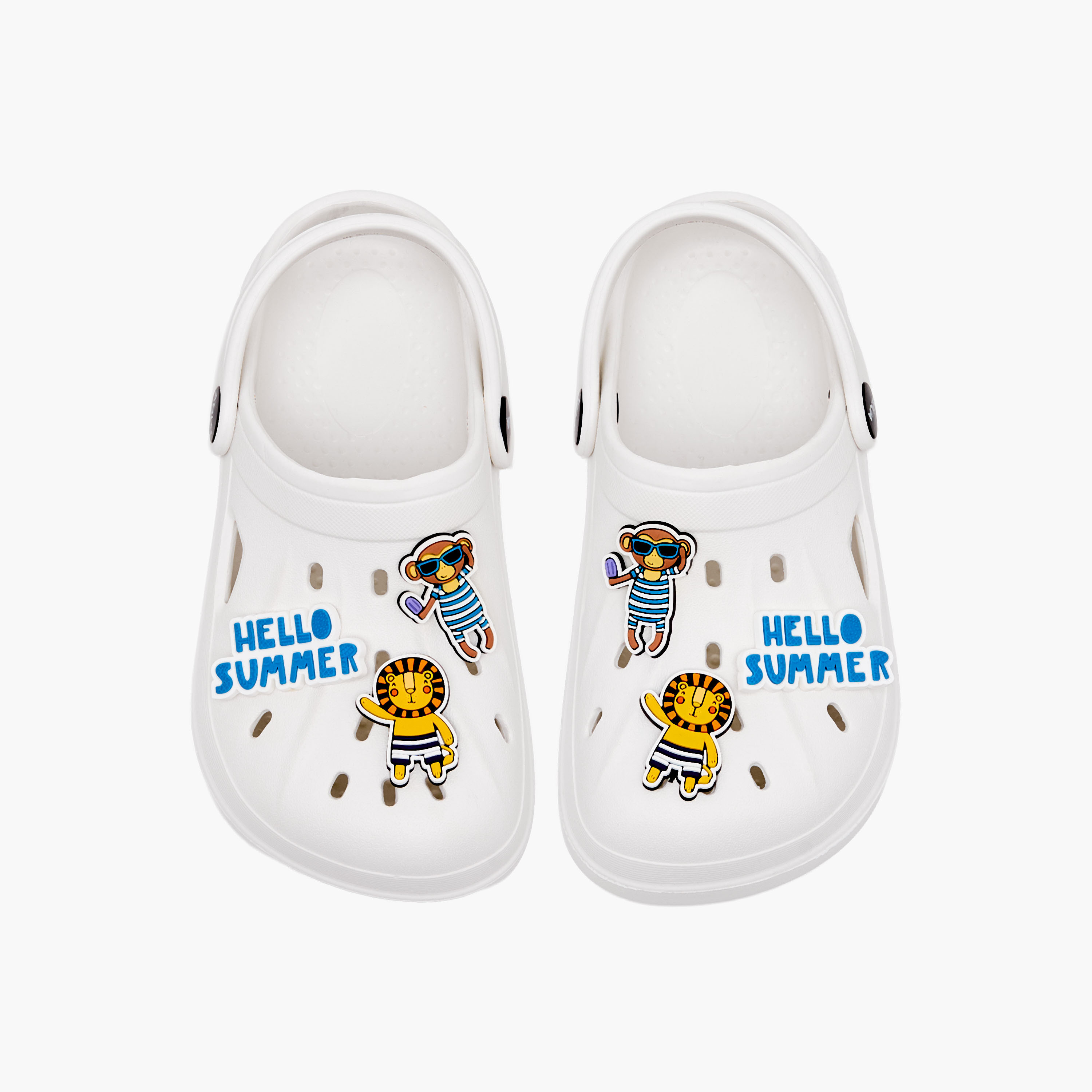 Aqua Boys Safari Jibbitz Clogs-boys-shoes-sandals-image-1
