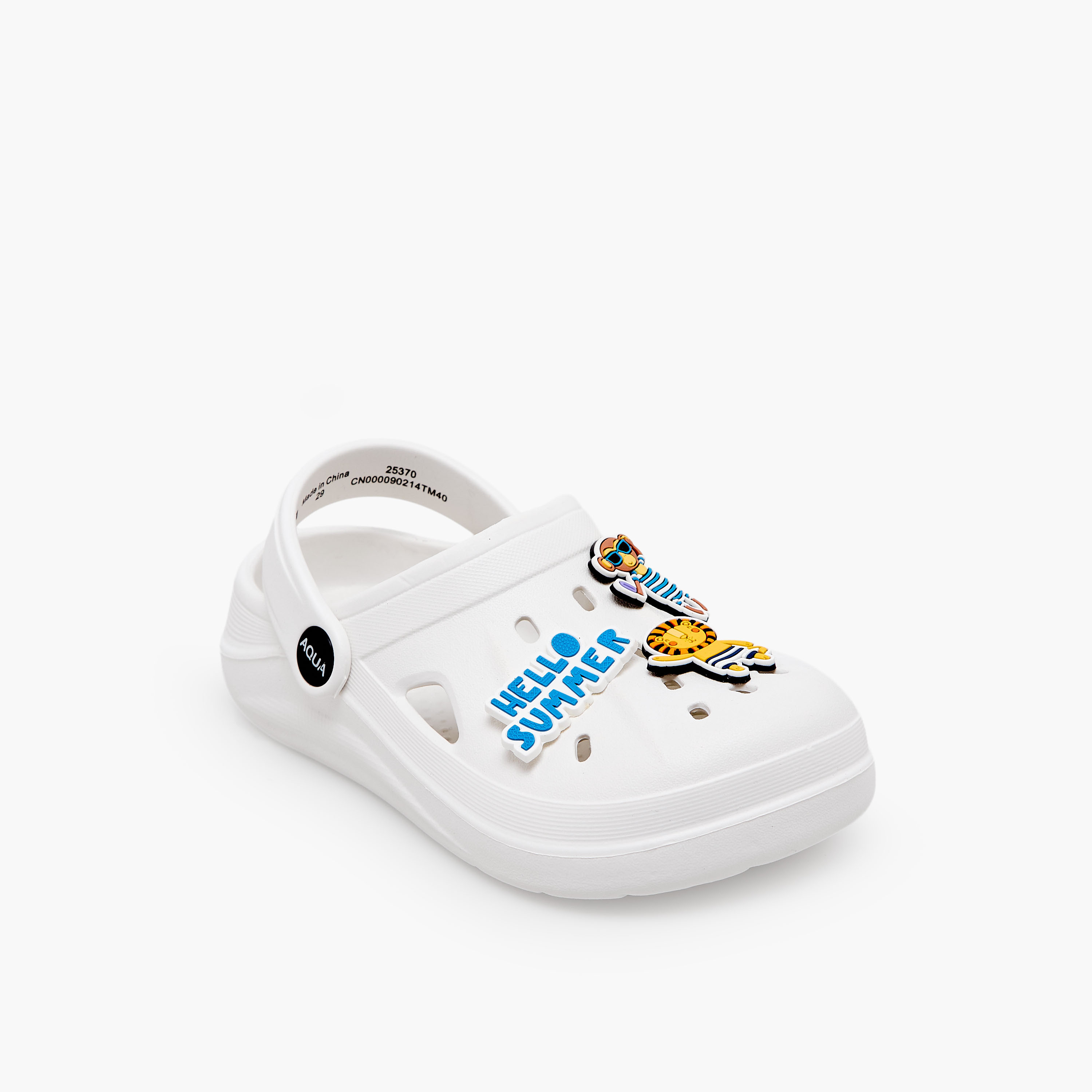 Aqua Boys Safari Jibbitz Clogs-boys-shoes-sandals-image-2