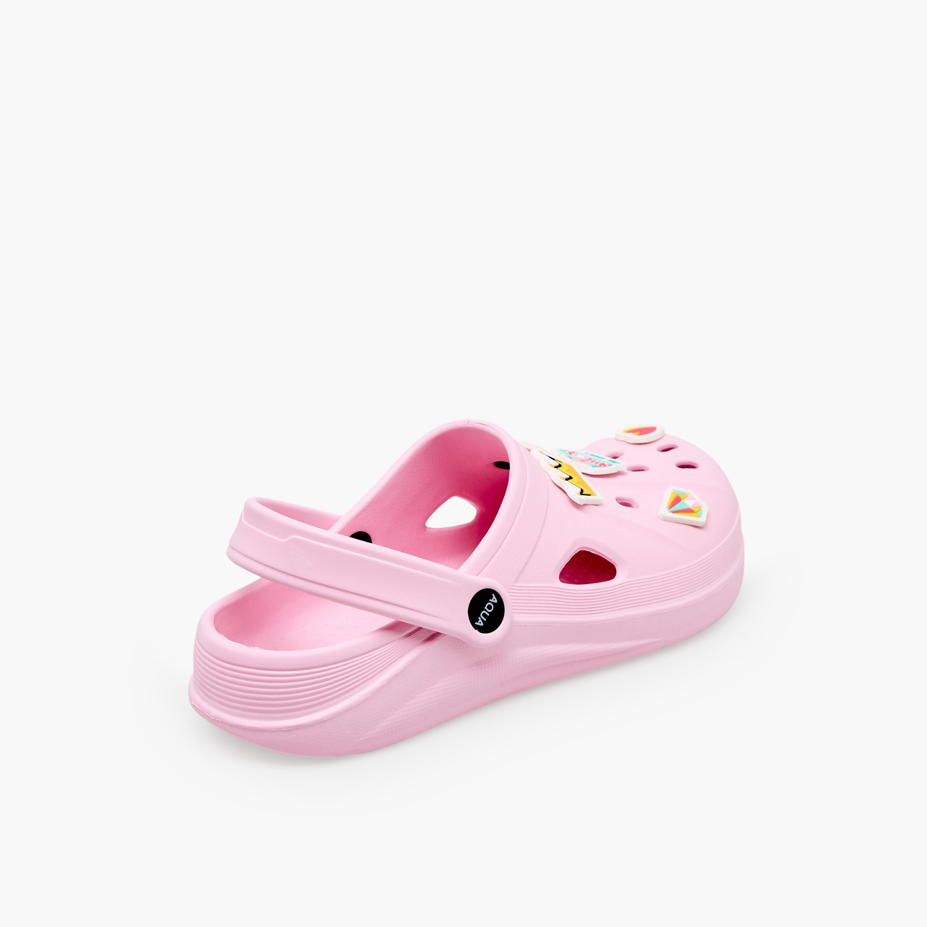 Aqua Girls Princess Jibbitz Clogs-girls-shoes-sandals-image-6