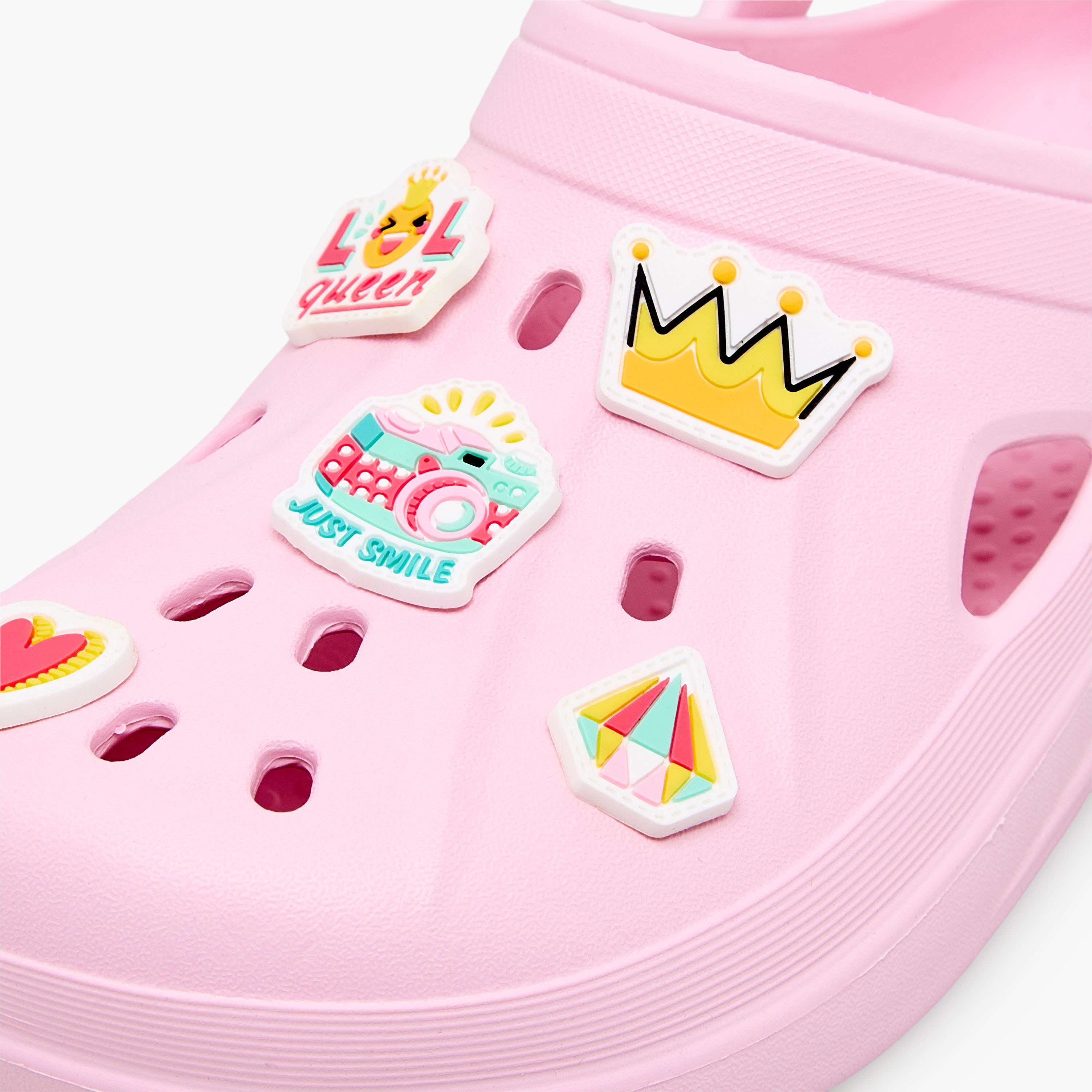 Aqua Girls Princess Jibbitz Clogs-girls-shoes-sandals-image-7