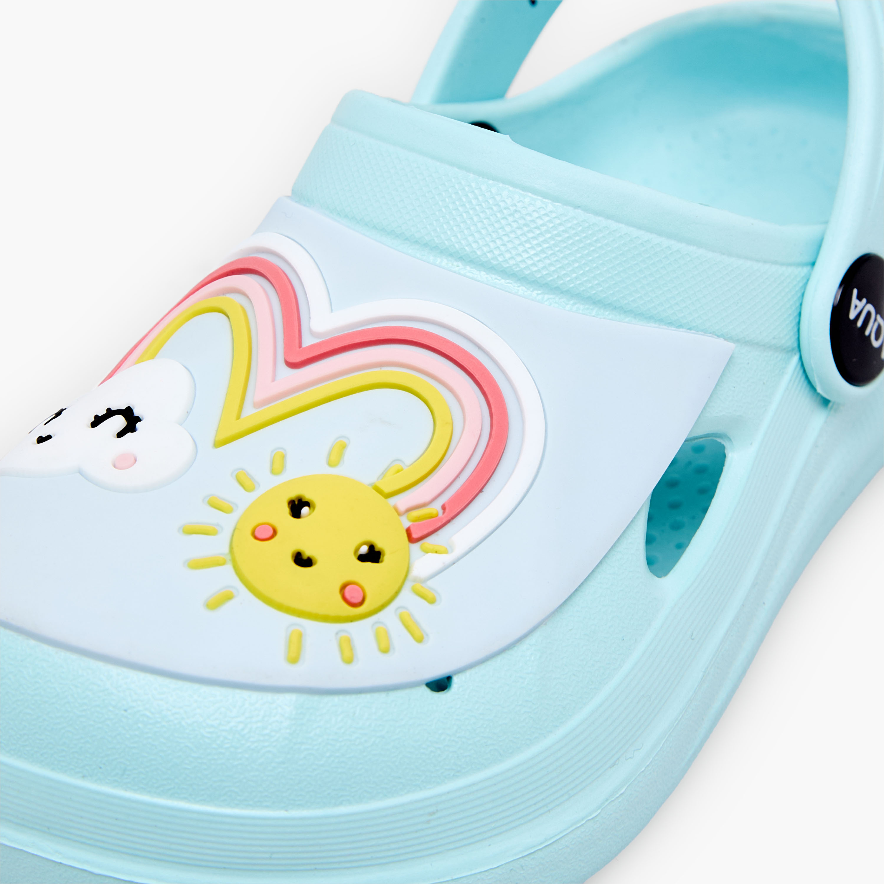 حذاء كلوج بتطريز قوس قزح للبنات من أكوا-girls-shoes-sandals-image-7