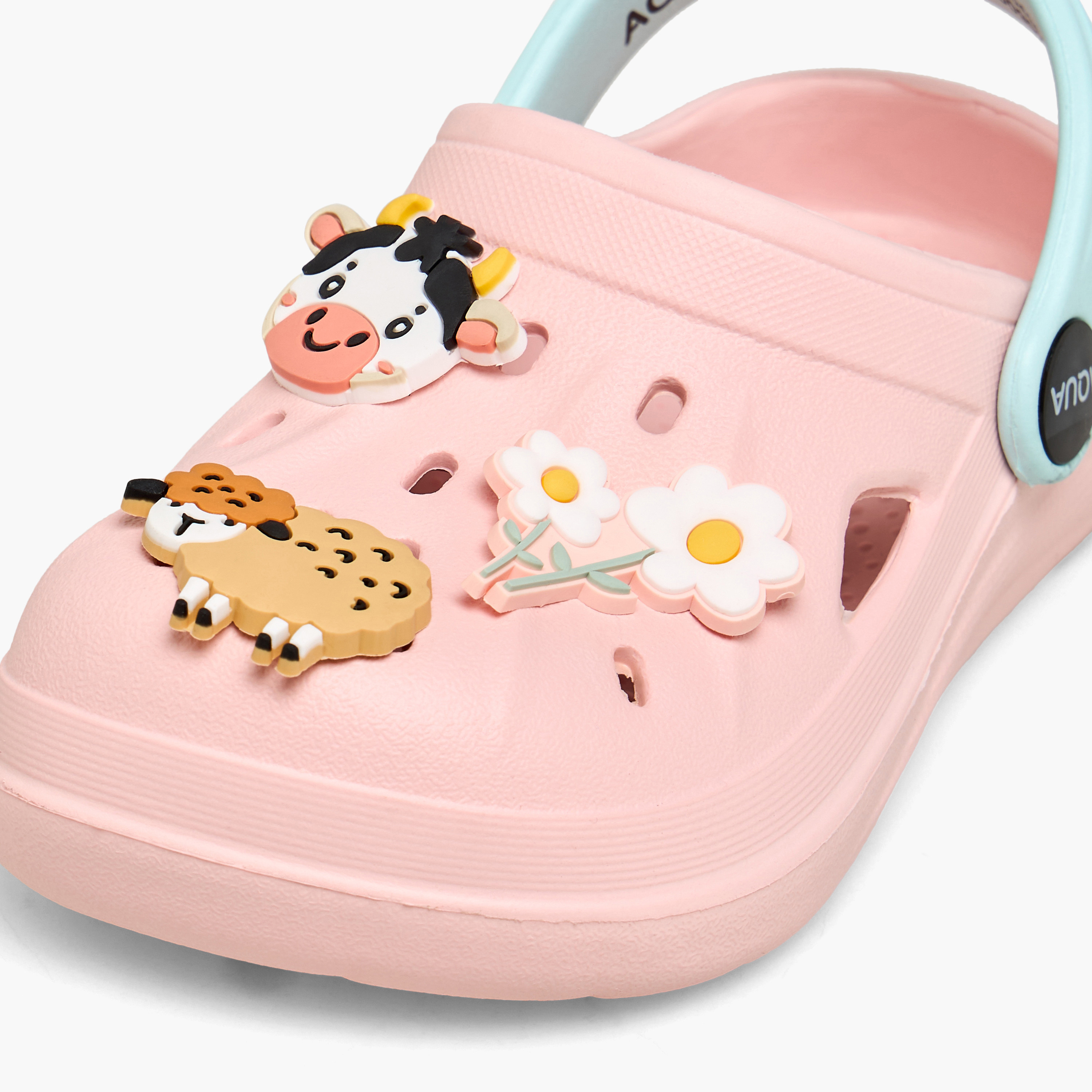 حذاء كلوج مزخرف بطبعة حيوانات للبنات من أكوا-girls-shoes-flipflopsandslides-image-4