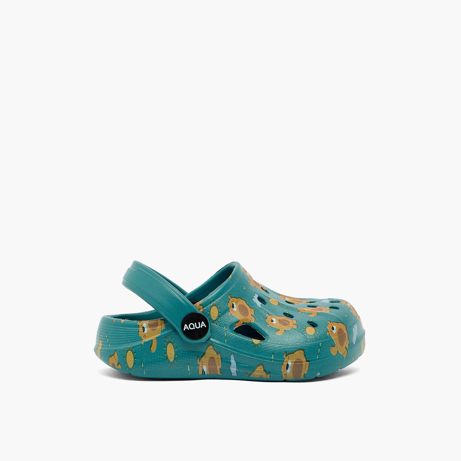 صندل كلوج للأولاد بطبعة الدب من أكوا-boys-shoes-flipflopsandslides-image-3